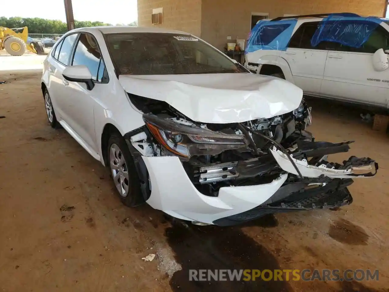 1 Photograph of a damaged car 5YFEPRAEXLP042962 TOYOTA COROLLA 2020