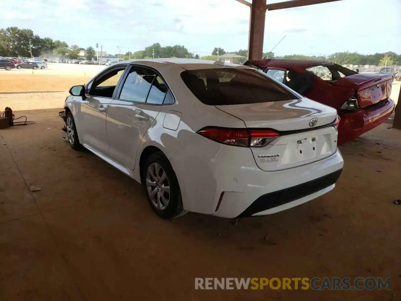 3 Photograph of a damaged car 5YFEPRAEXLP042962 TOYOTA COROLLA 2020