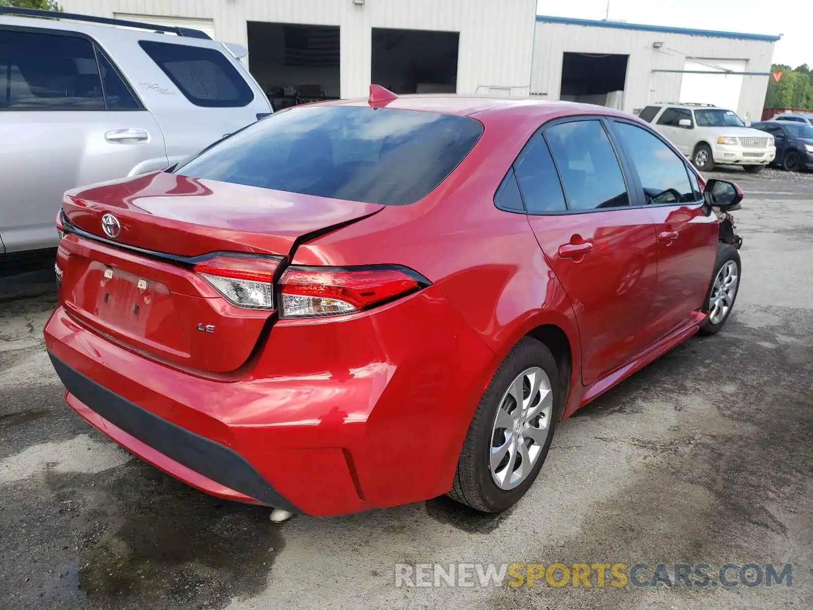 4 Photograph of a damaged car 5YFEPRAEXLP043299 TOYOTA COROLLA 2020