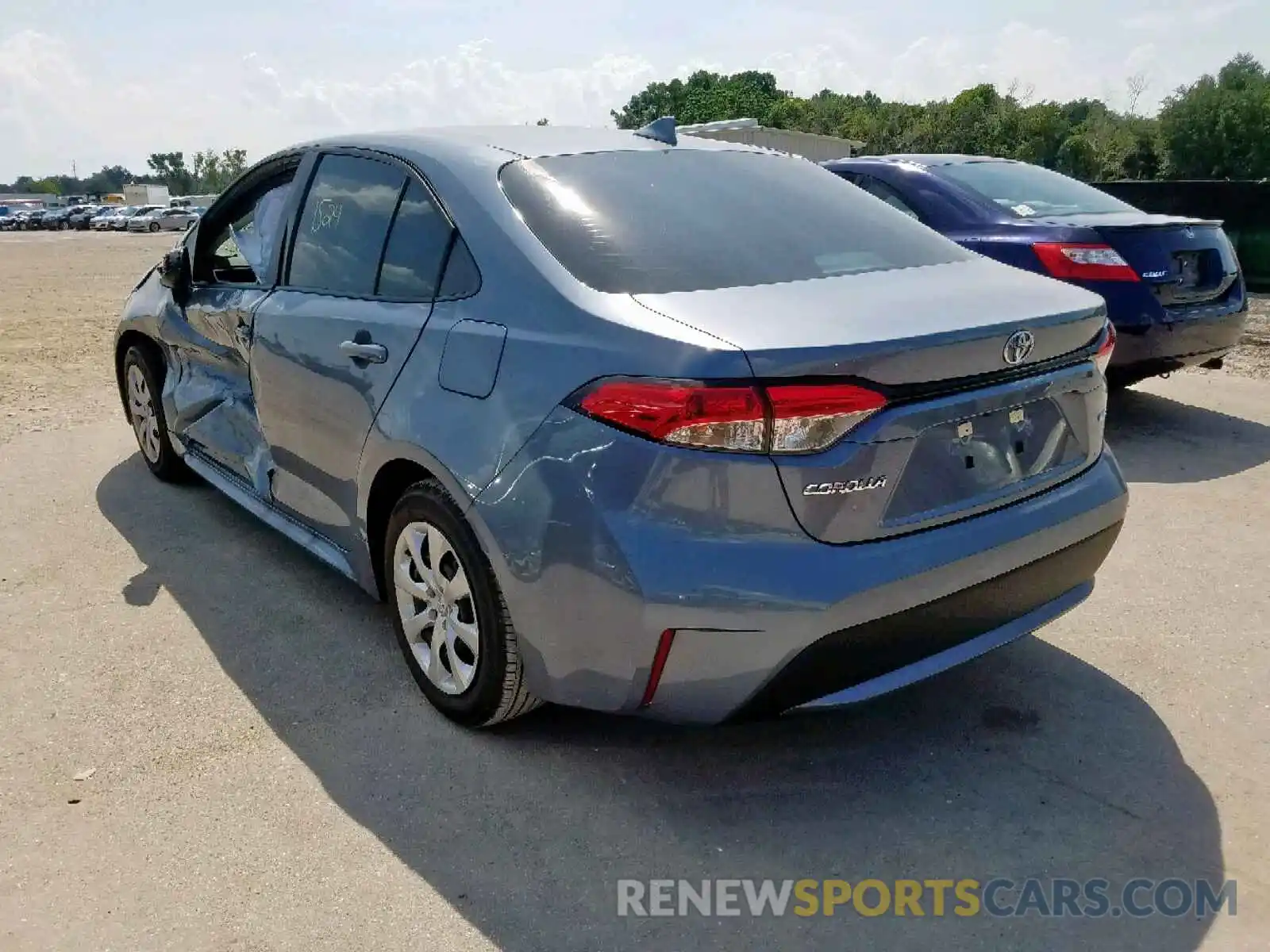 3 Photograph of a damaged car 5YFEPRAEXLP043612 TOYOTA COROLLA 2020