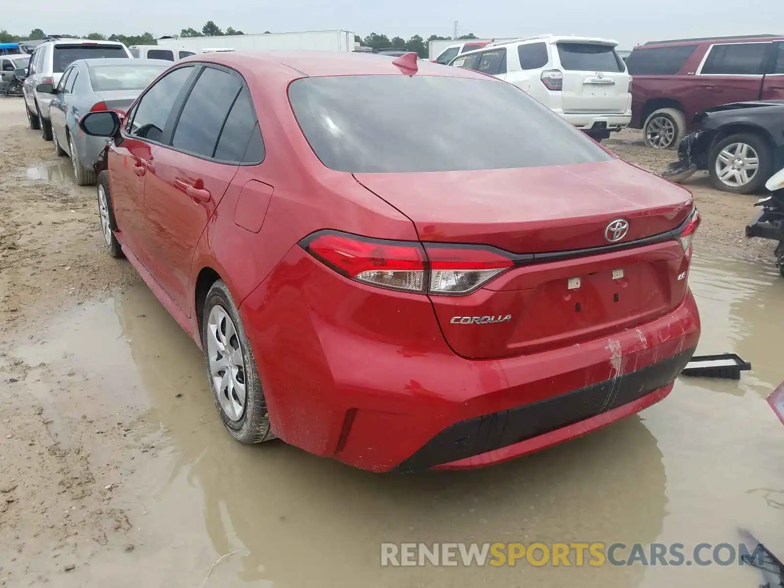 3 Photograph of a damaged car 5YFEPRAEXLP044047 TOYOTA COROLLA 2020