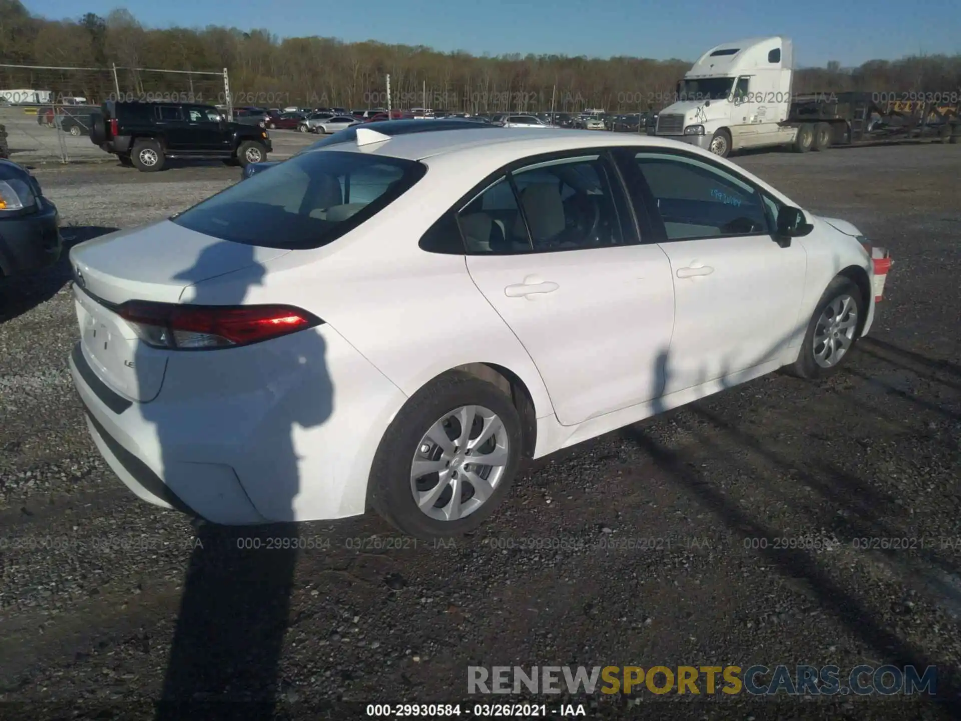 4 Photograph of a damaged car 5YFEPRAEXLP044050 TOYOTA COROLLA 2020