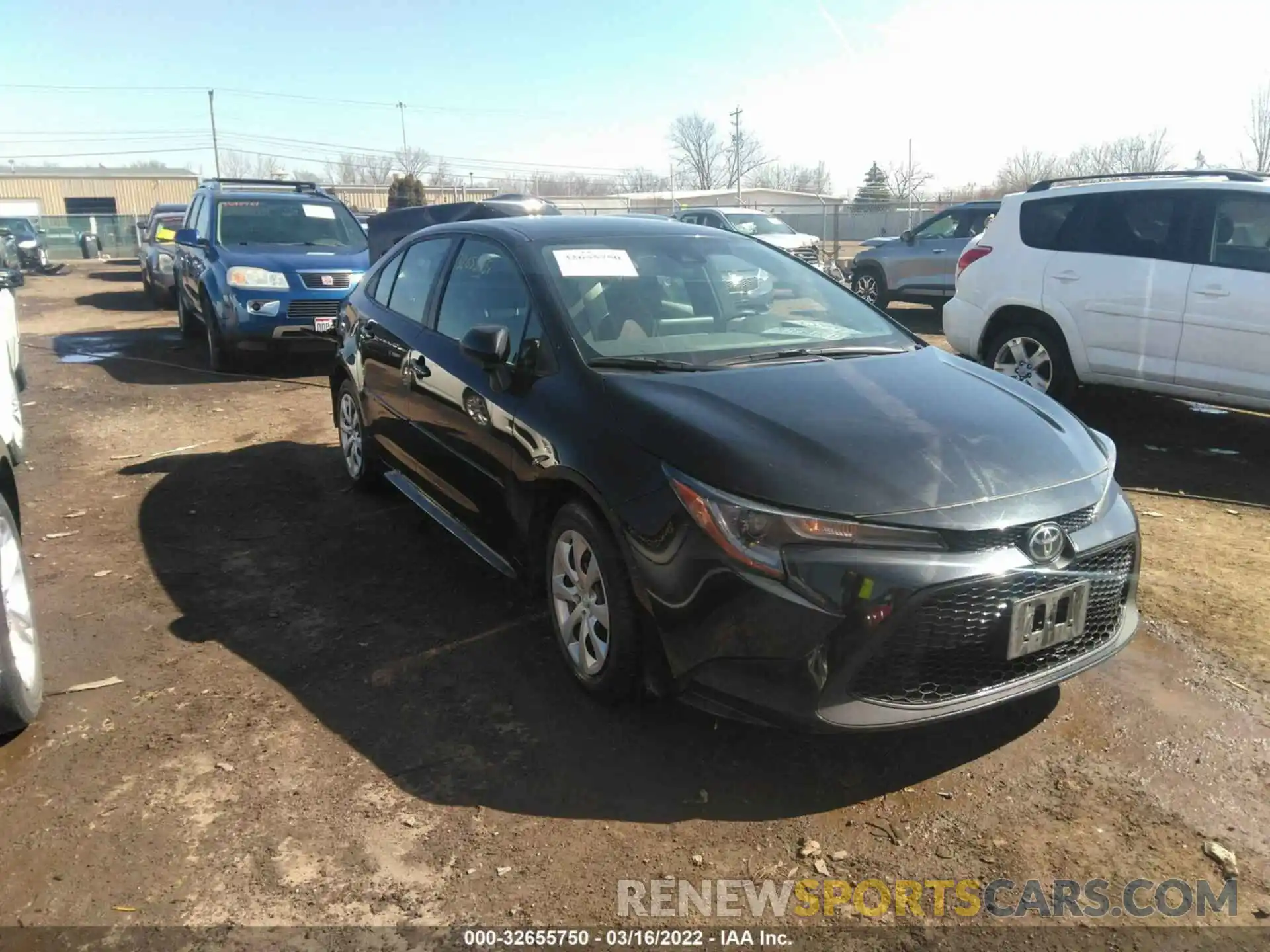 1 Photograph of a damaged car 5YFEPRAEXLP044419 TOYOTA COROLLA 2020