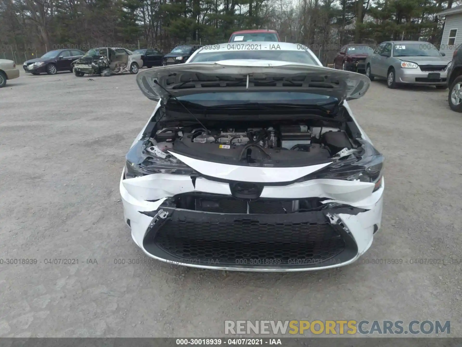 6 Photograph of a damaged car 5YFEPRAEXLP045151 TOYOTA COROLLA 2020