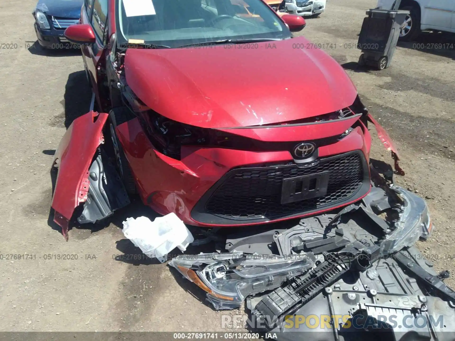 6 Photograph of a damaged car 5YFEPRAEXLP045408 TOYOTA COROLLA 2020