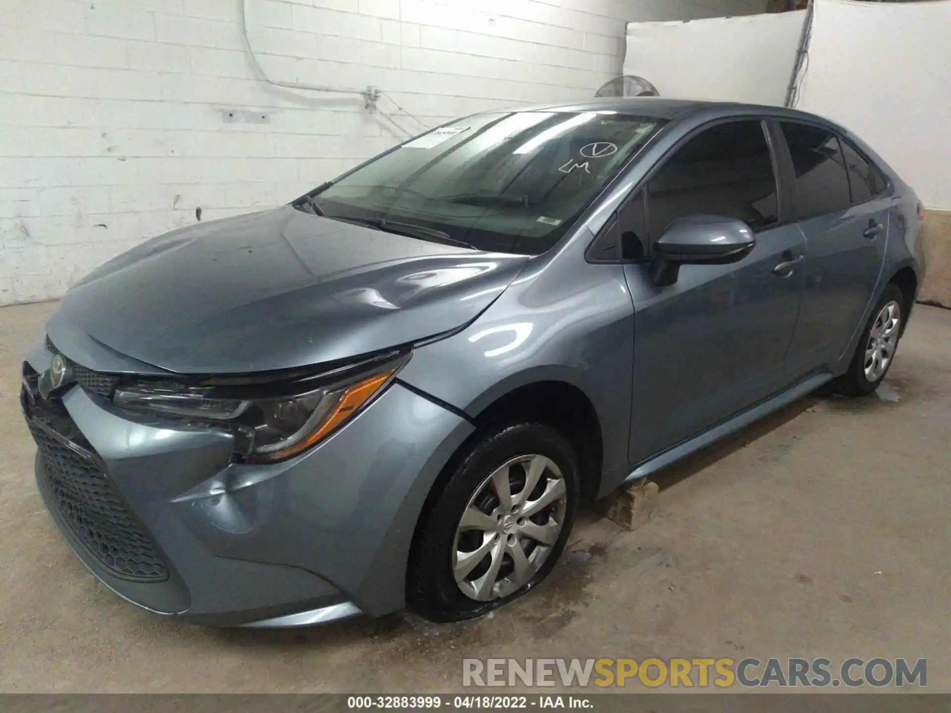 2 Photograph of a damaged car 5YFEPRAEXLP045621 TOYOTA COROLLA 2020