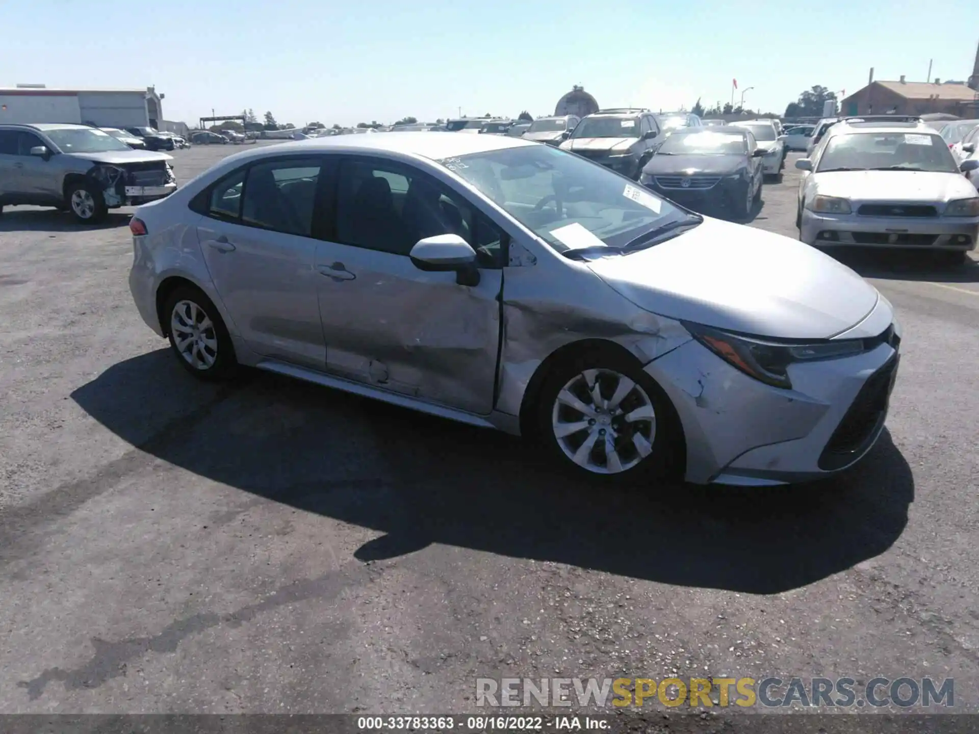 6 Photograph of a damaged car 5YFEPRAEXLP046526 TOYOTA COROLLA 2020