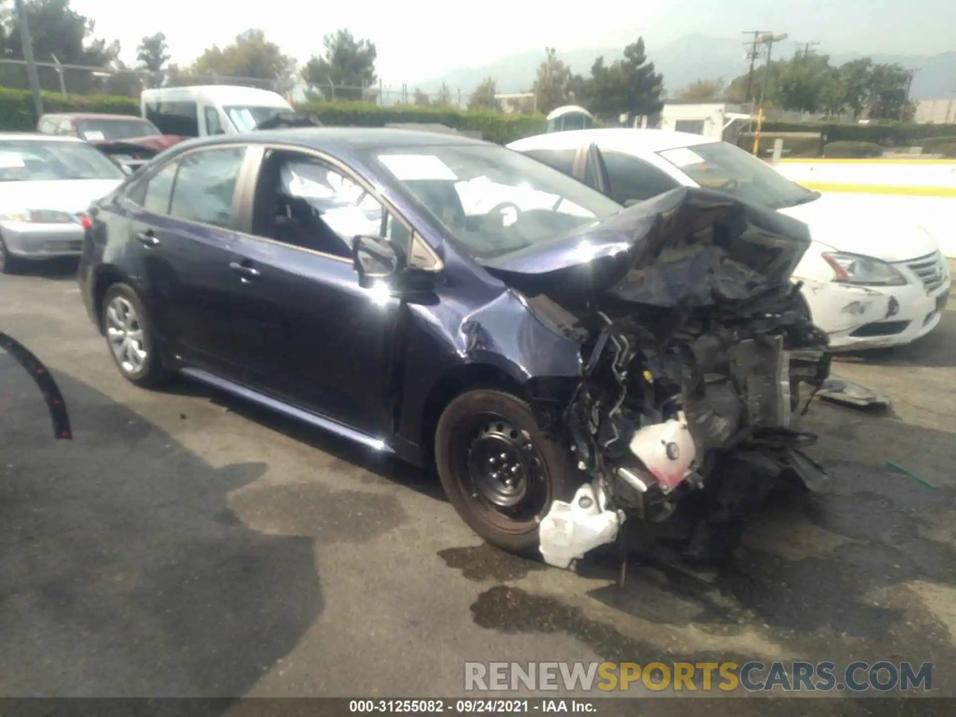 1 Photograph of a damaged car 5YFEPRAEXLP049443 TOYOTA COROLLA 2020