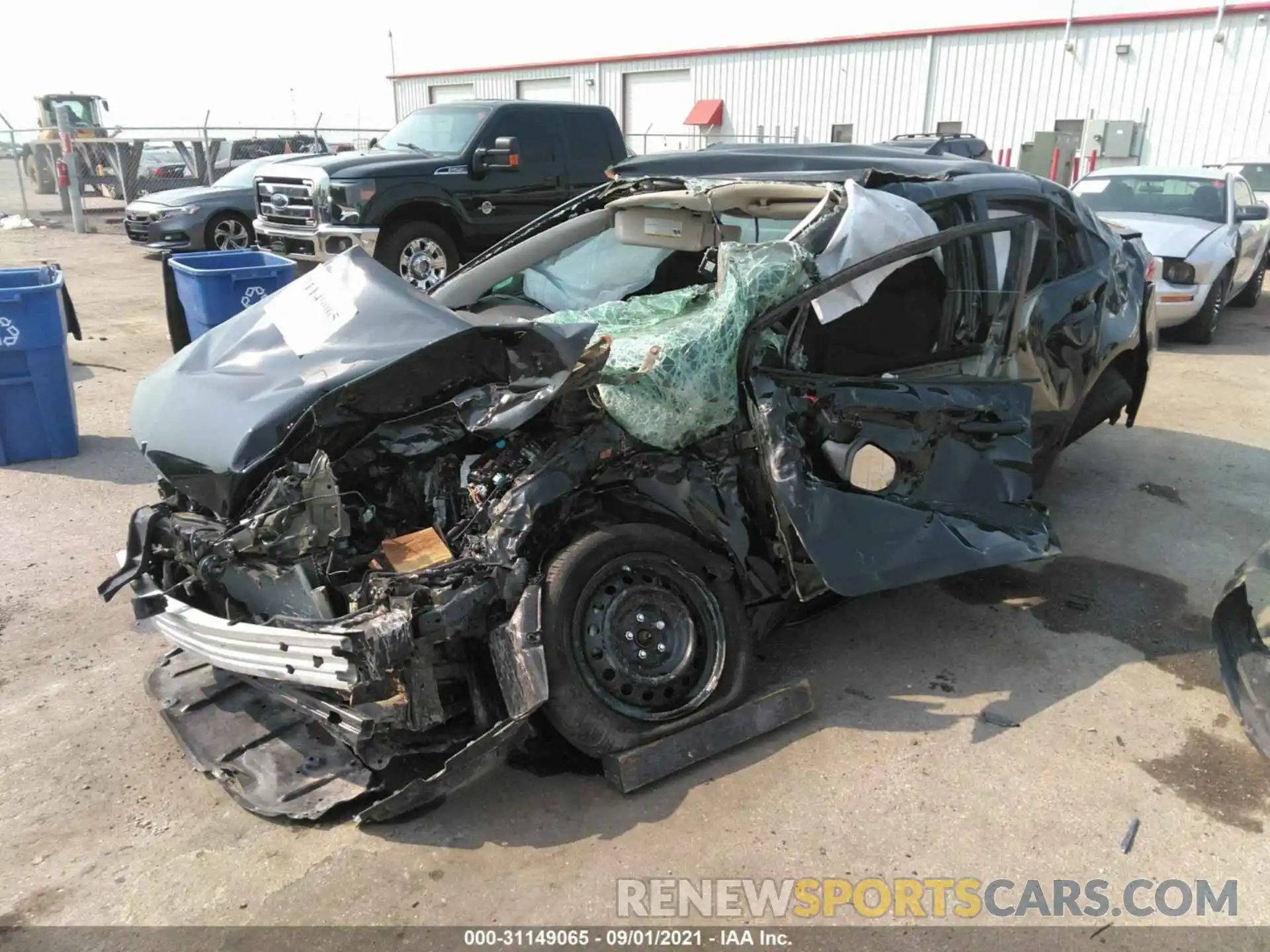 2 Photograph of a damaged car 5YFEPRAEXLP049751 TOYOTA COROLLA 2020