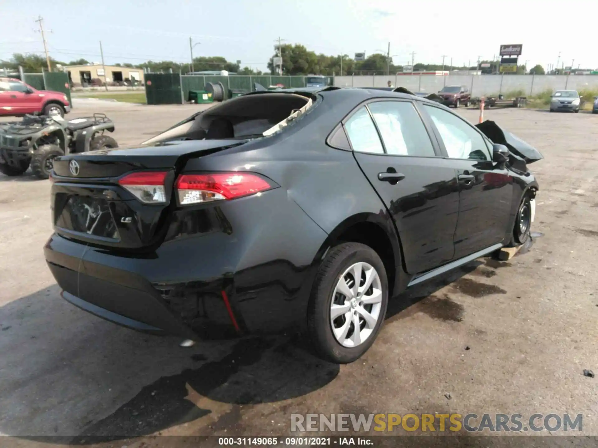 4 Photograph of a damaged car 5YFEPRAEXLP049751 TOYOTA COROLLA 2020