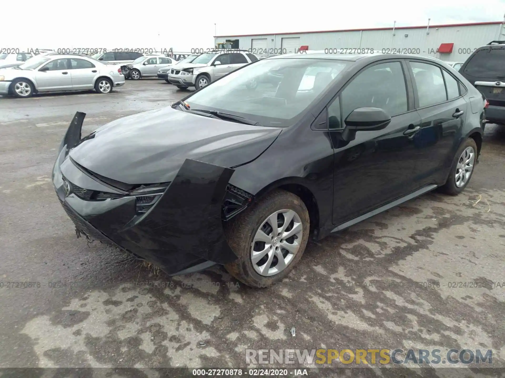 2 Photograph of a damaged car 5YFEPRAEXLP050219 TOYOTA COROLLA 2020