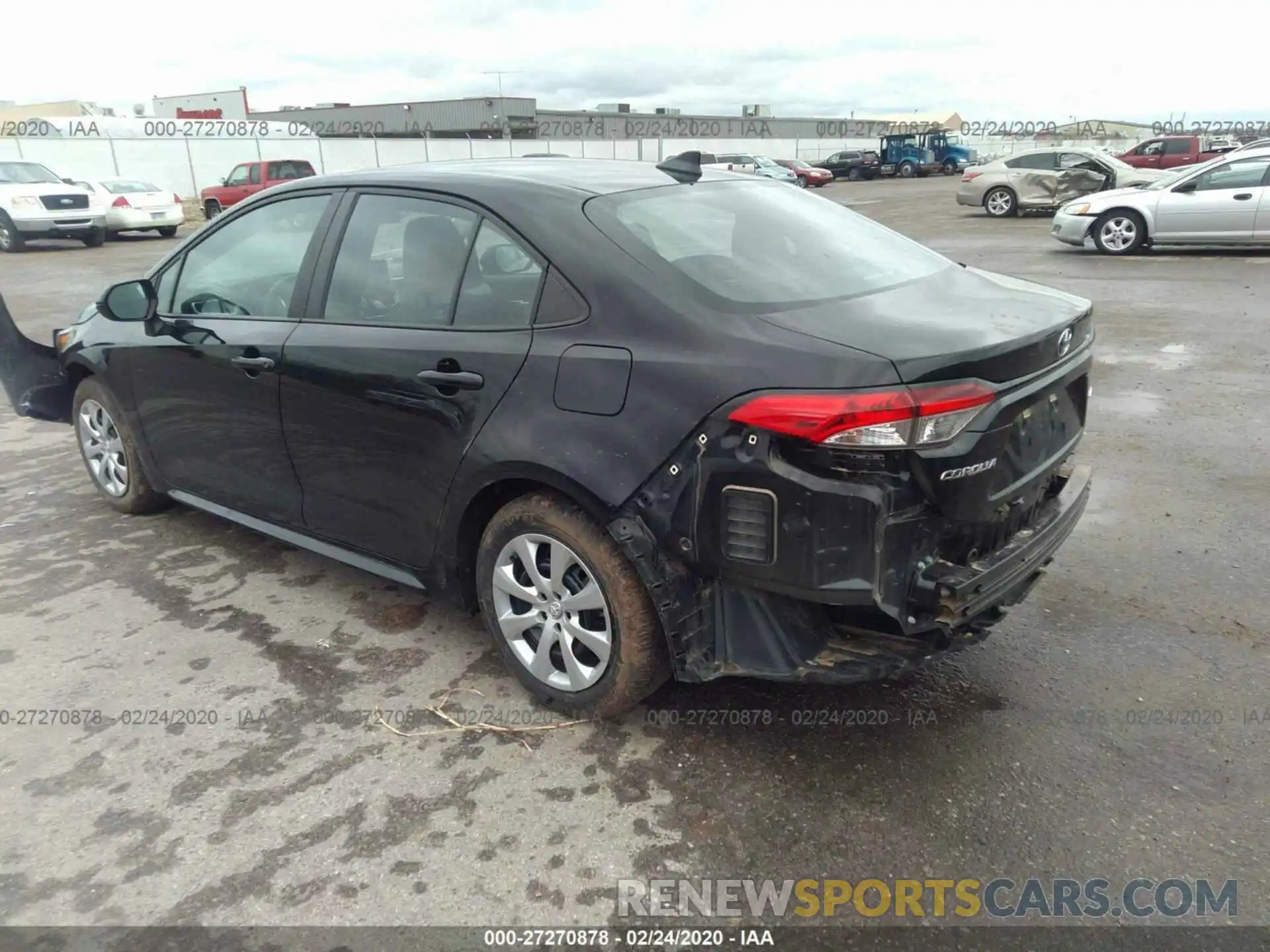 3 Photograph of a damaged car 5YFEPRAEXLP050219 TOYOTA COROLLA 2020