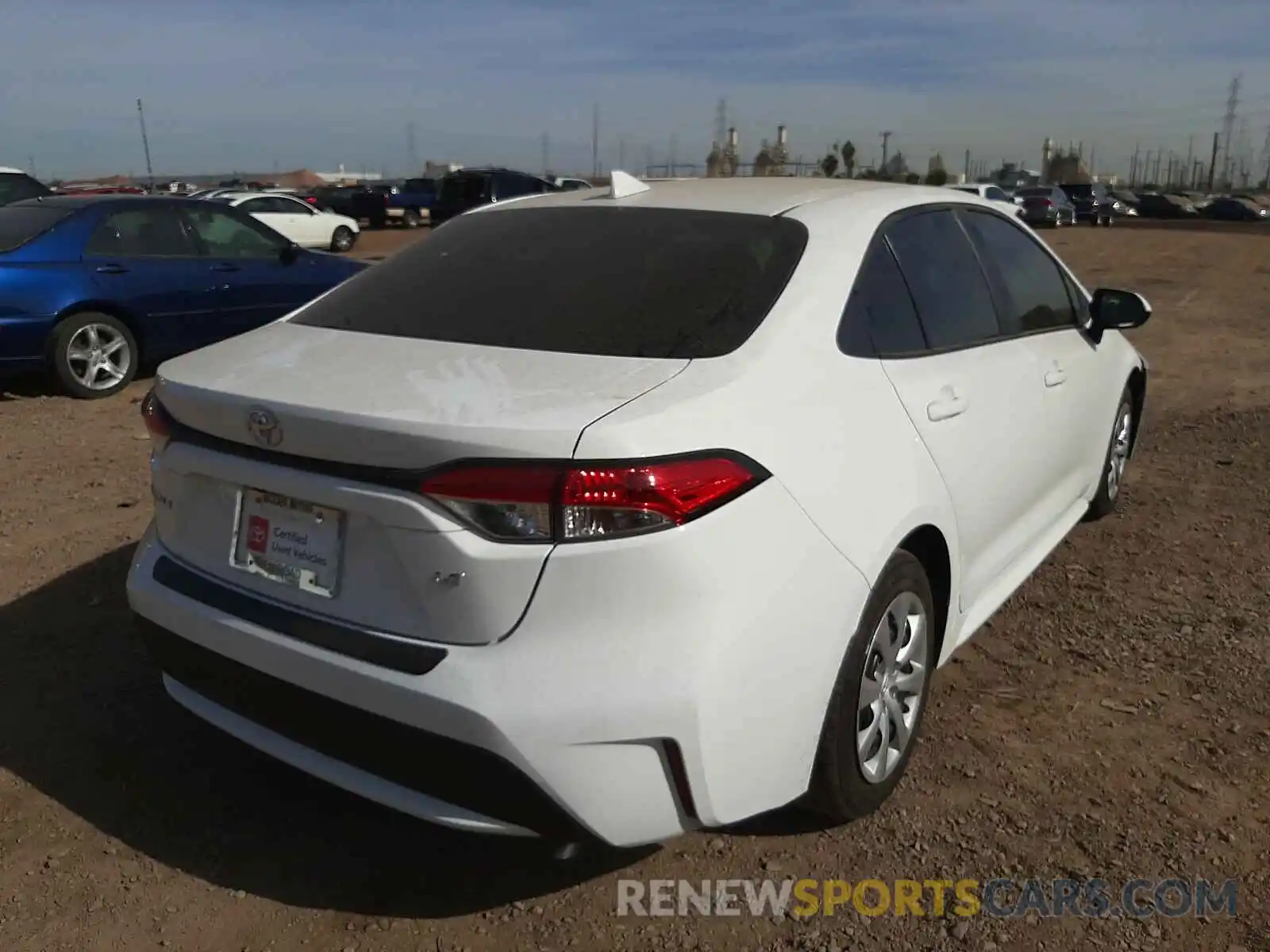 4 Photograph of a damaged car 5YFEPRAEXLP050978 TOYOTA COROLLA 2020