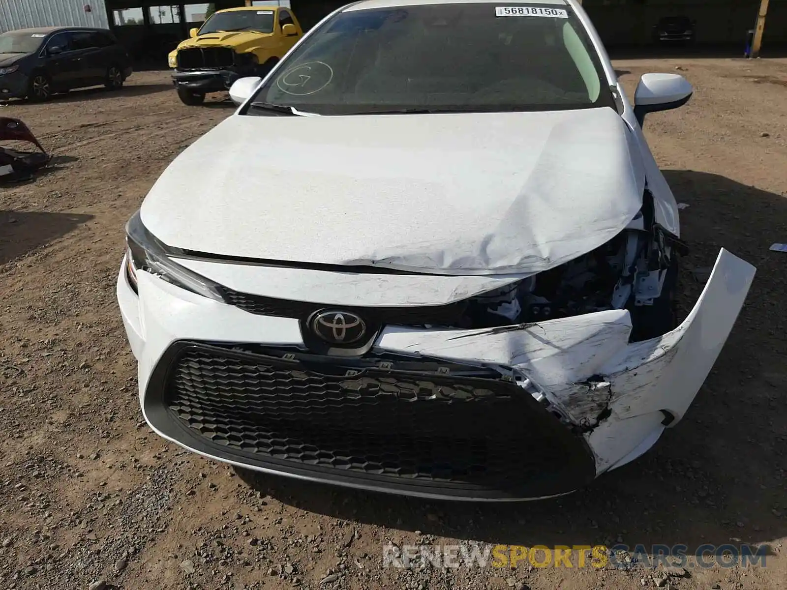 9 Photograph of a damaged car 5YFEPRAEXLP050978 TOYOTA COROLLA 2020