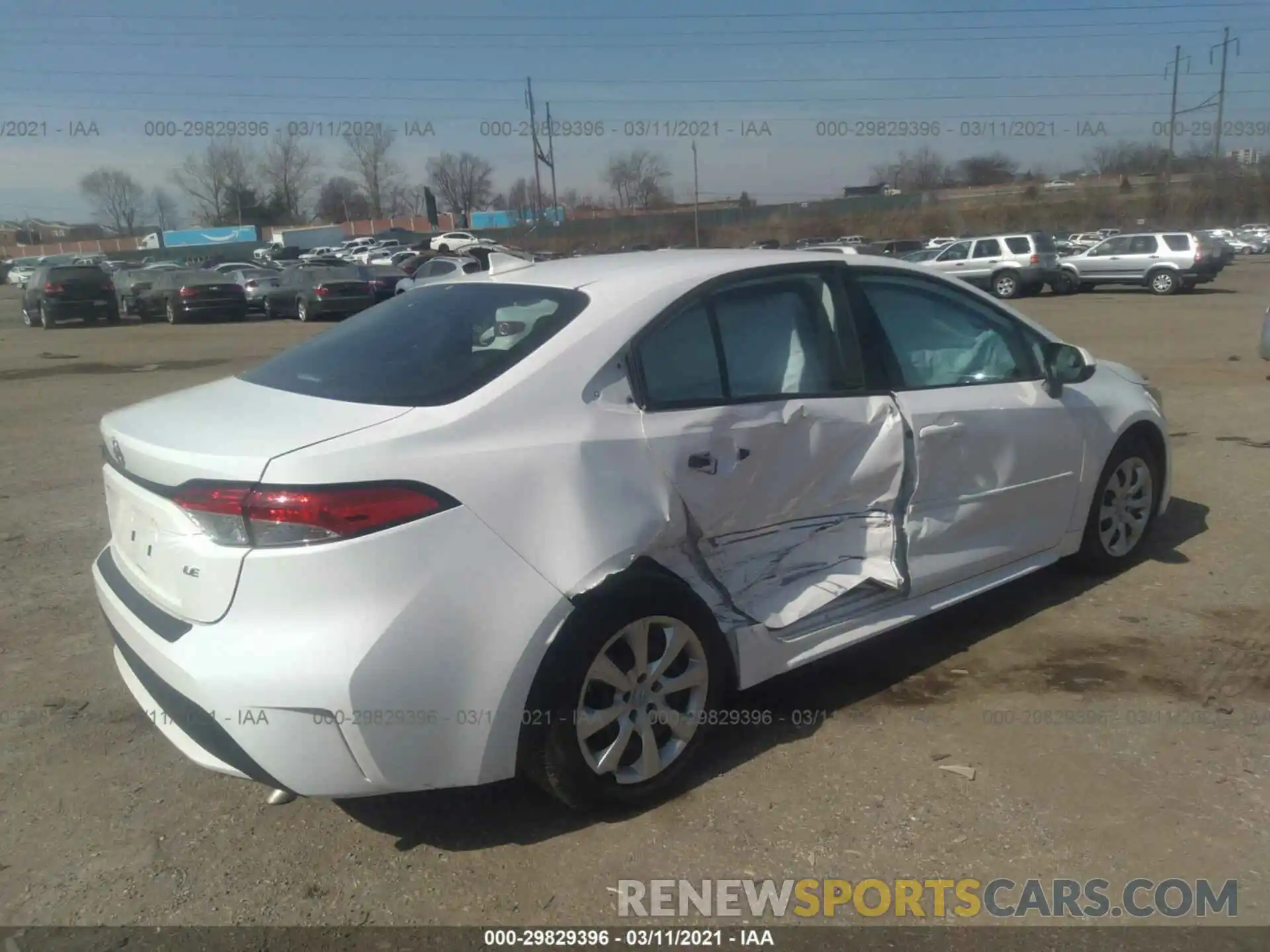 4 Photograph of a damaged car 5YFEPRAEXLP051273 TOYOTA COROLLA 2020