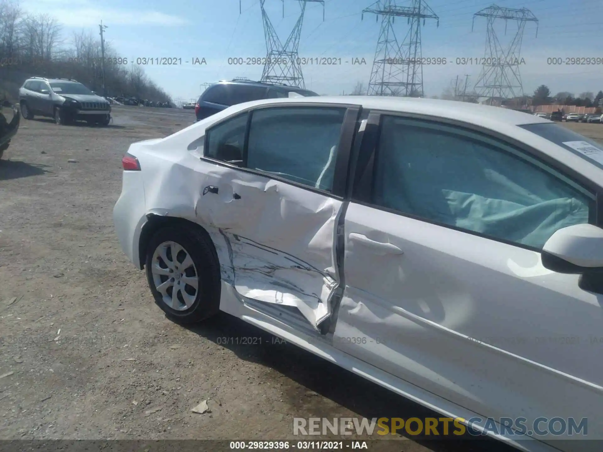 6 Photograph of a damaged car 5YFEPRAEXLP051273 TOYOTA COROLLA 2020