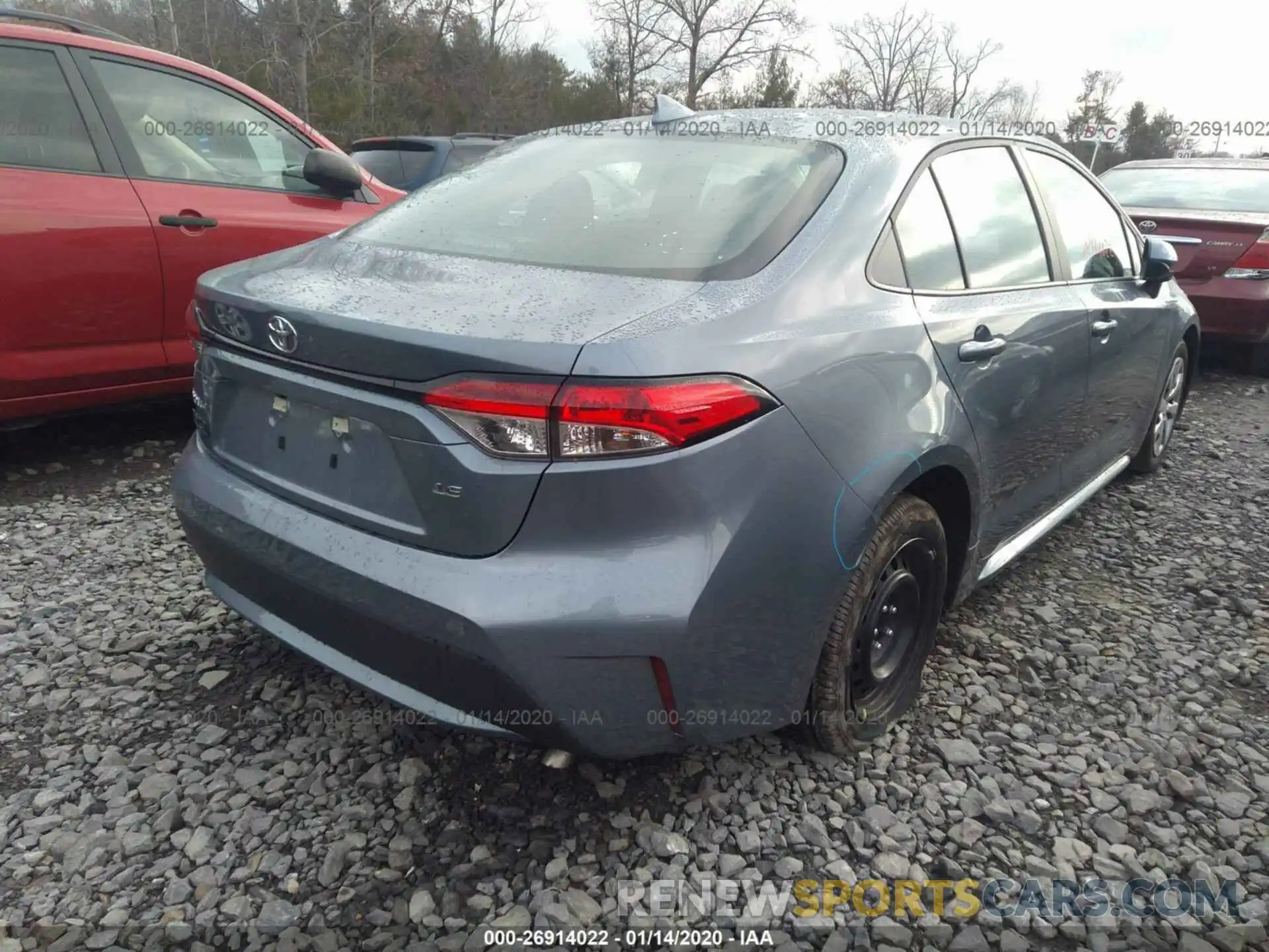 4 Photograph of a damaged car 5YFEPRAEXLP051807 TOYOTA COROLLA 2020