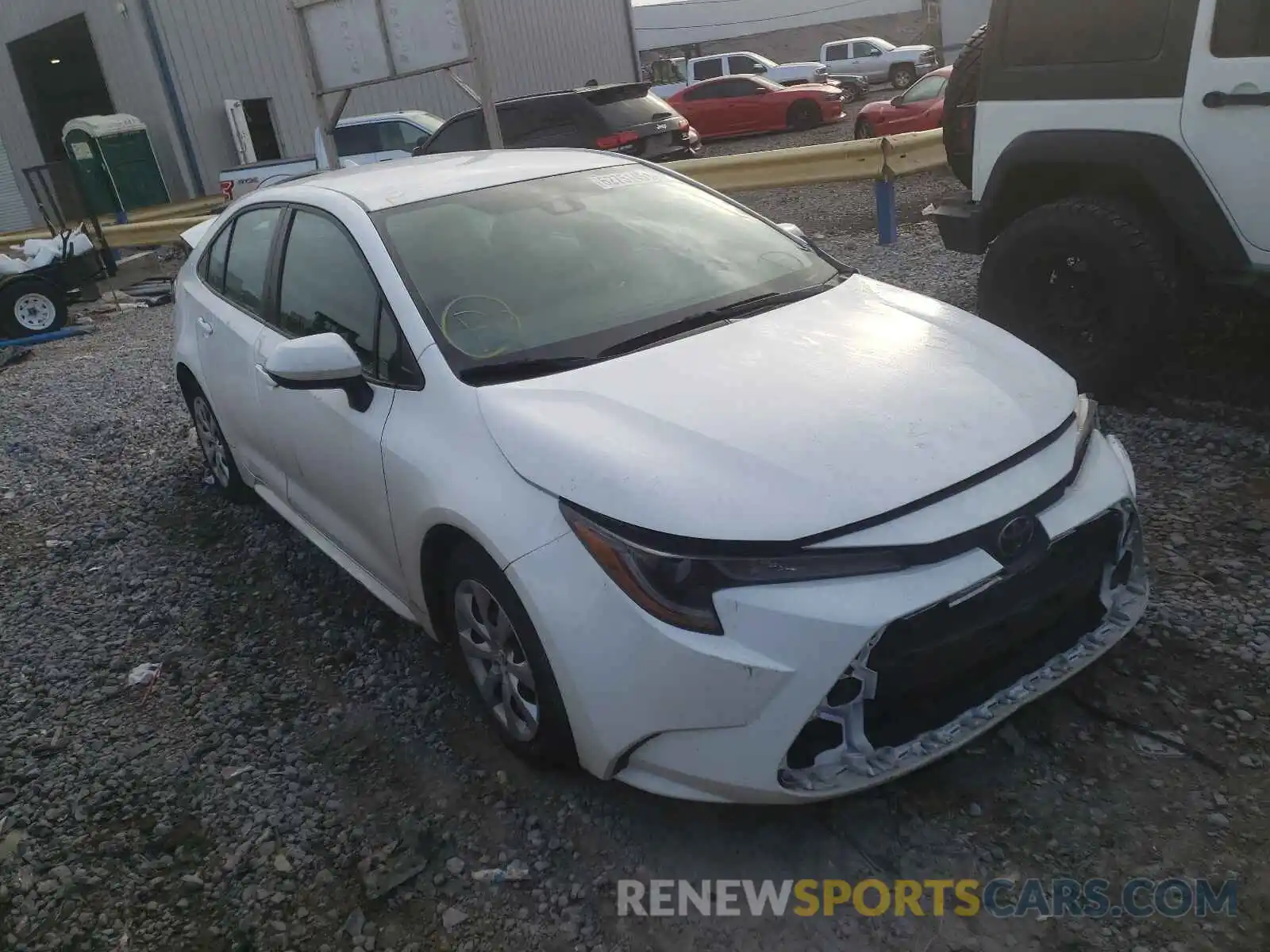 1 Photograph of a damaged car 5YFEPRAEXLP052889 TOYOTA COROLLA 2020