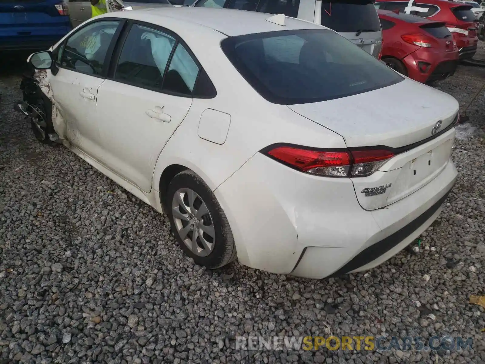 3 Photograph of a damaged car 5YFEPRAEXLP052889 TOYOTA COROLLA 2020