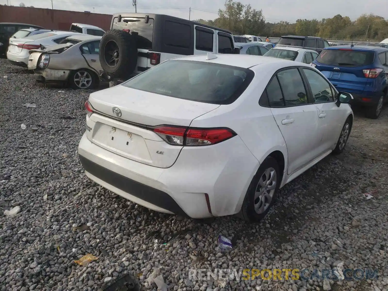 4 Photograph of a damaged car 5YFEPRAEXLP052889 TOYOTA COROLLA 2020