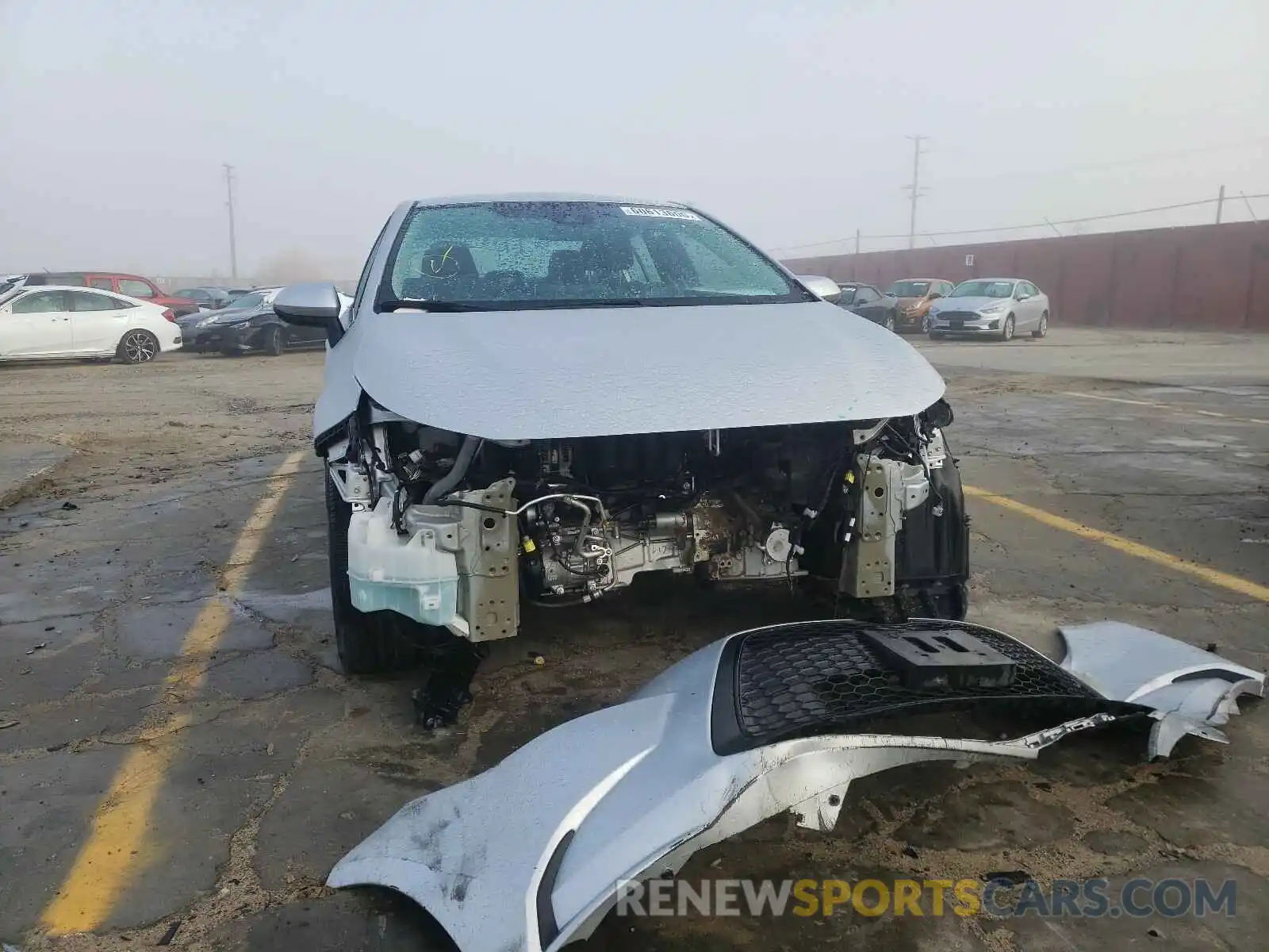 9 Photograph of a damaged car 5YFEPRAEXLP053993 TOYOTA COROLLA 2020