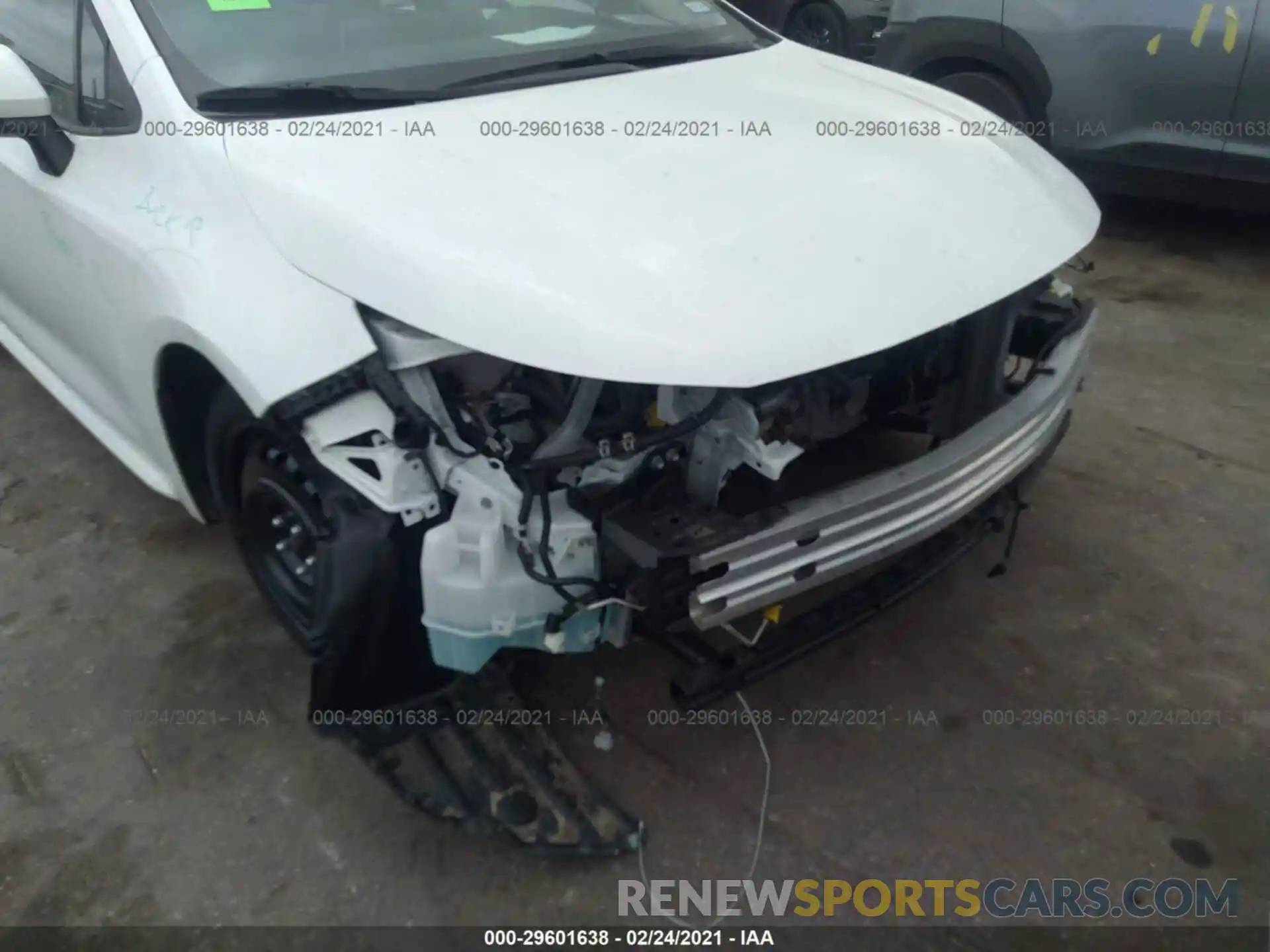 6 Фотография поврежденного автомобиля 5YFEPRAEXLP054674 TOYOTA COROLLA 2020