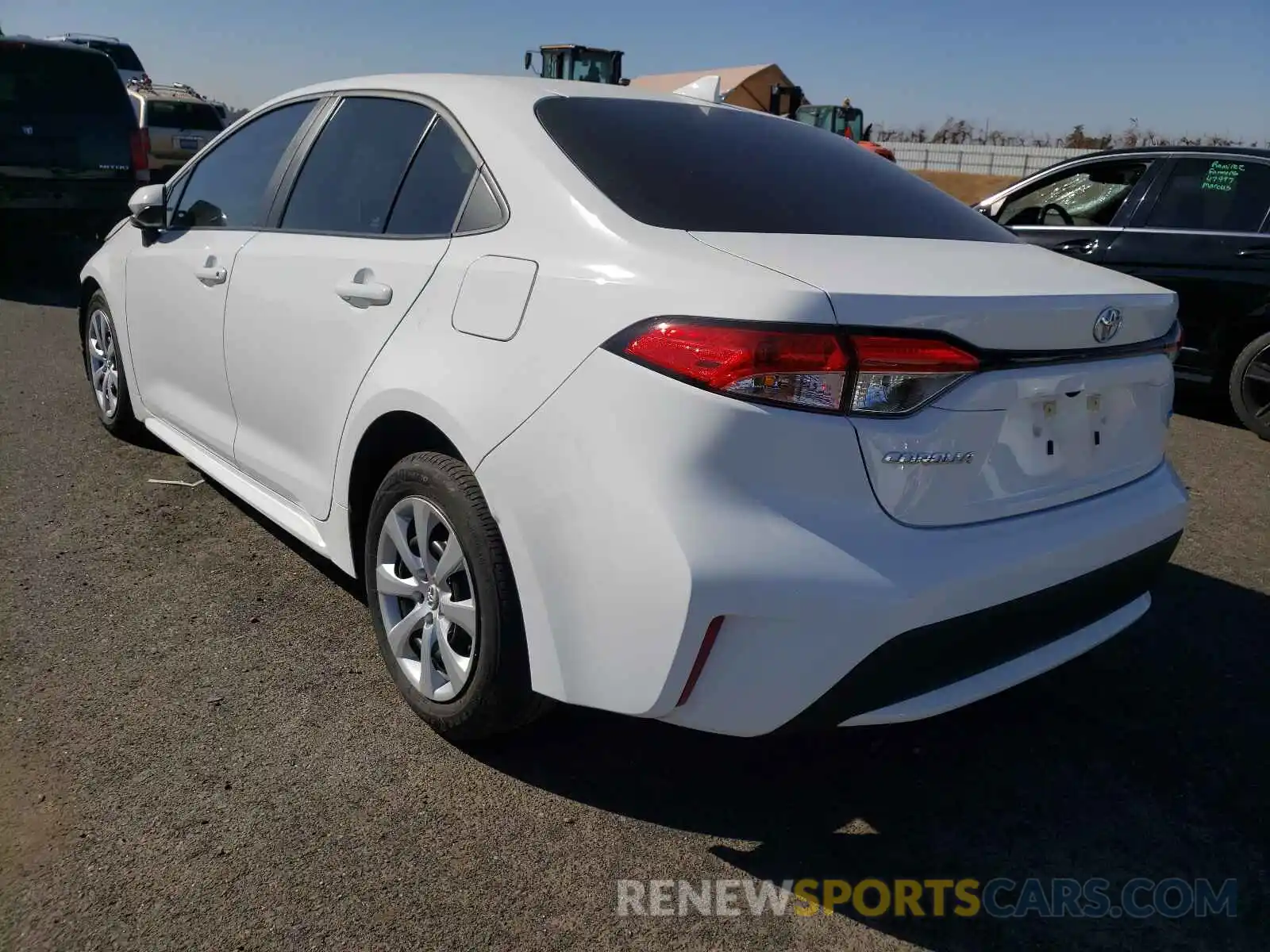 3 Photograph of a damaged car 5YFEPRAEXLP054979 TOYOTA COROLLA 2020