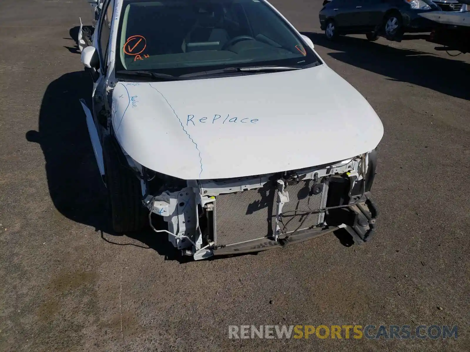 9 Photograph of a damaged car 5YFEPRAEXLP054979 TOYOTA COROLLA 2020