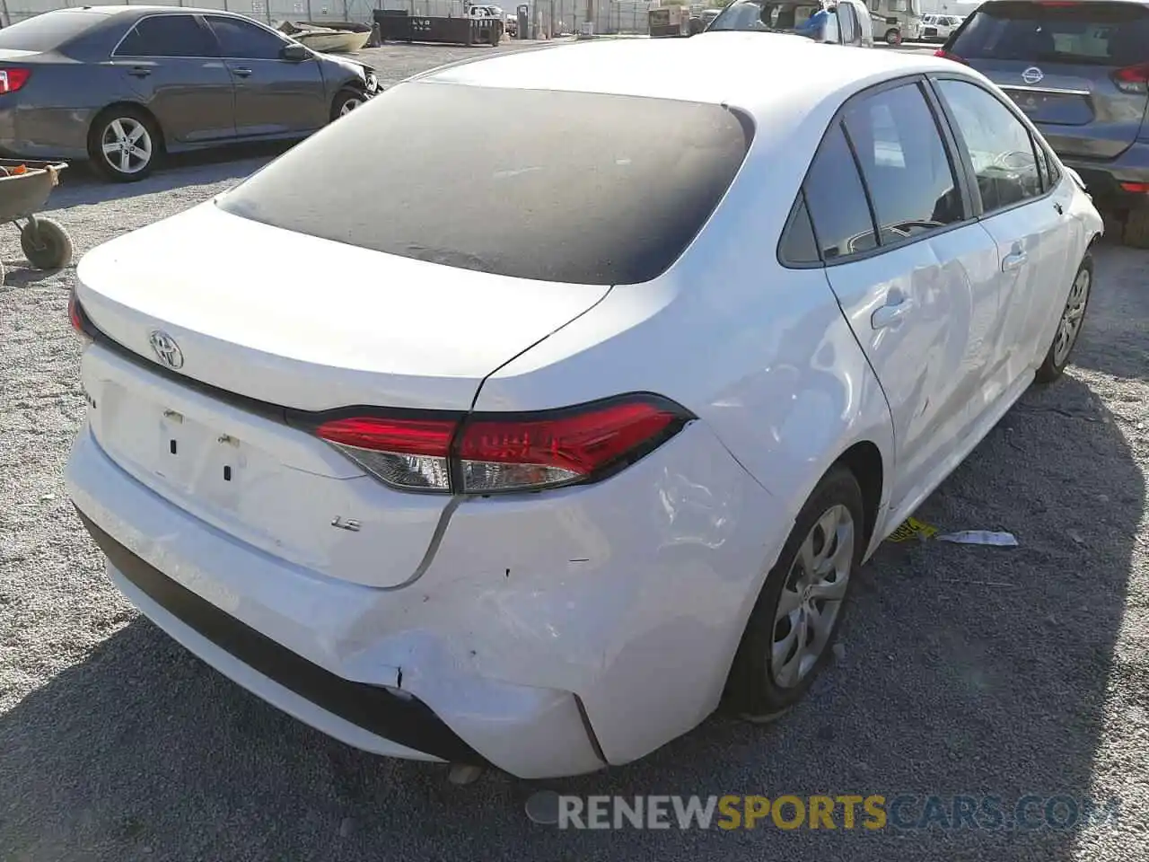 4 Photograph of a damaged car 5YFEPRAEXLP055839 TOYOTA COROLLA 2020