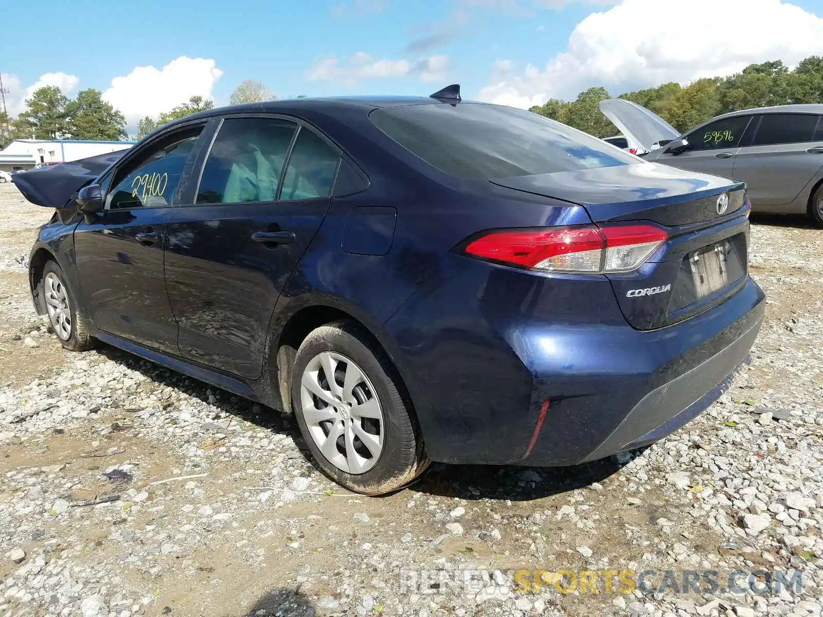 3 Photograph of a damaged car 5YFEPRAEXLP057252 TOYOTA COROLLA 2020