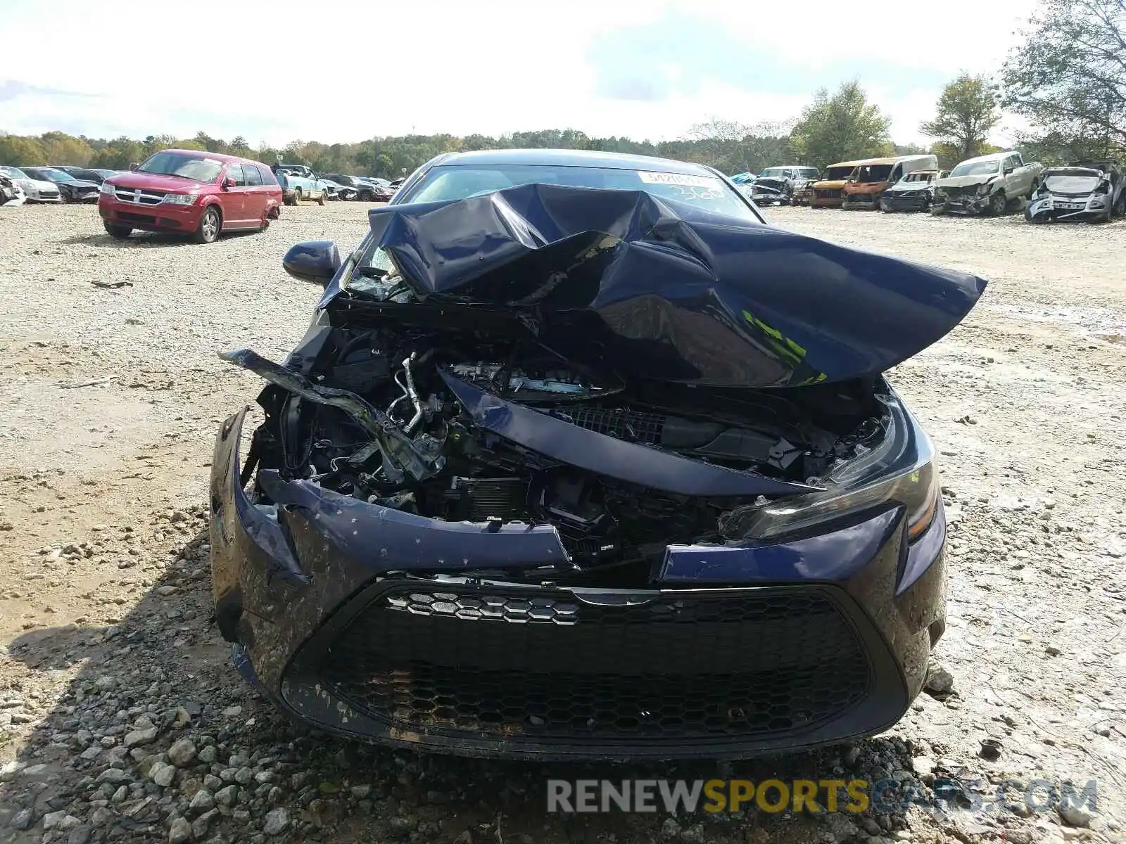 9 Photograph of a damaged car 5YFEPRAEXLP057252 TOYOTA COROLLA 2020