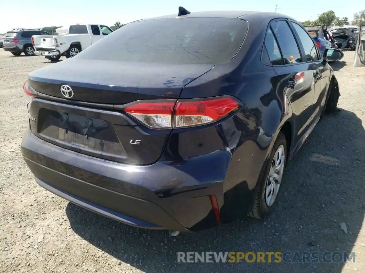 4 Photograph of a damaged car 5YFEPRAEXLP057333 TOYOTA COROLLA 2020