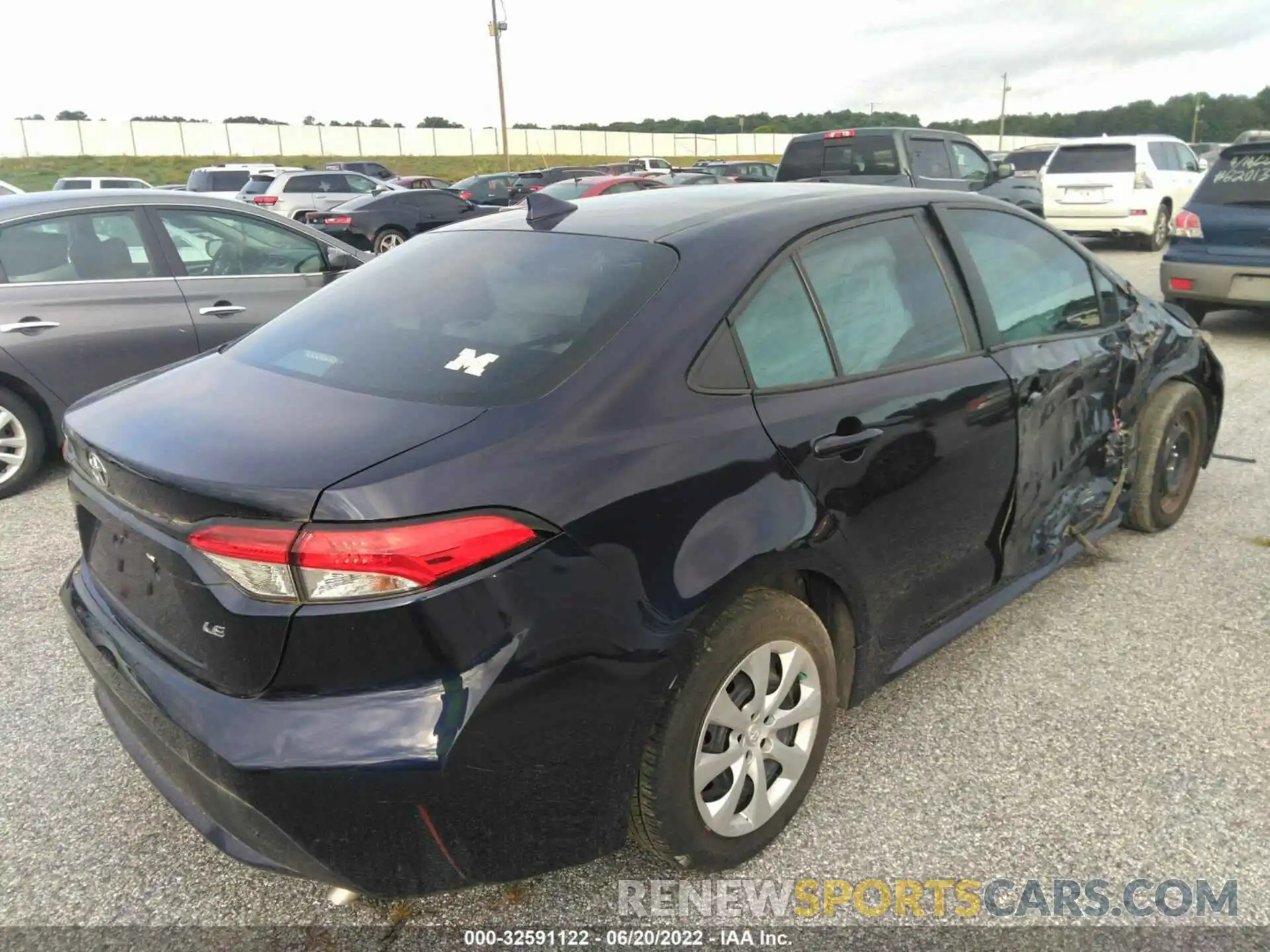 4 Photograph of a damaged car 5YFEPRAEXLP057428 TOYOTA COROLLA 2020