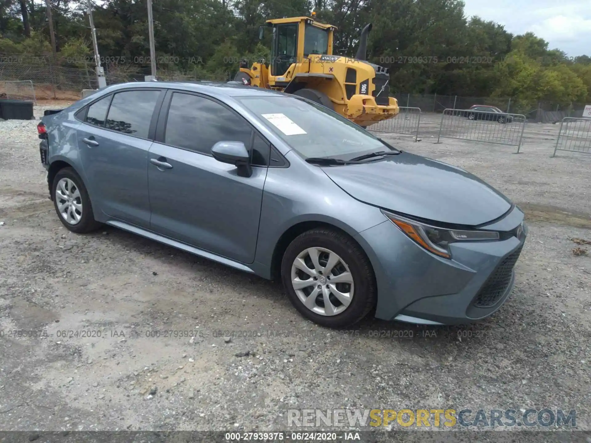 1 Photograph of a damaged car 5YFEPRAEXLP058949 TOYOTA COROLLA 2020