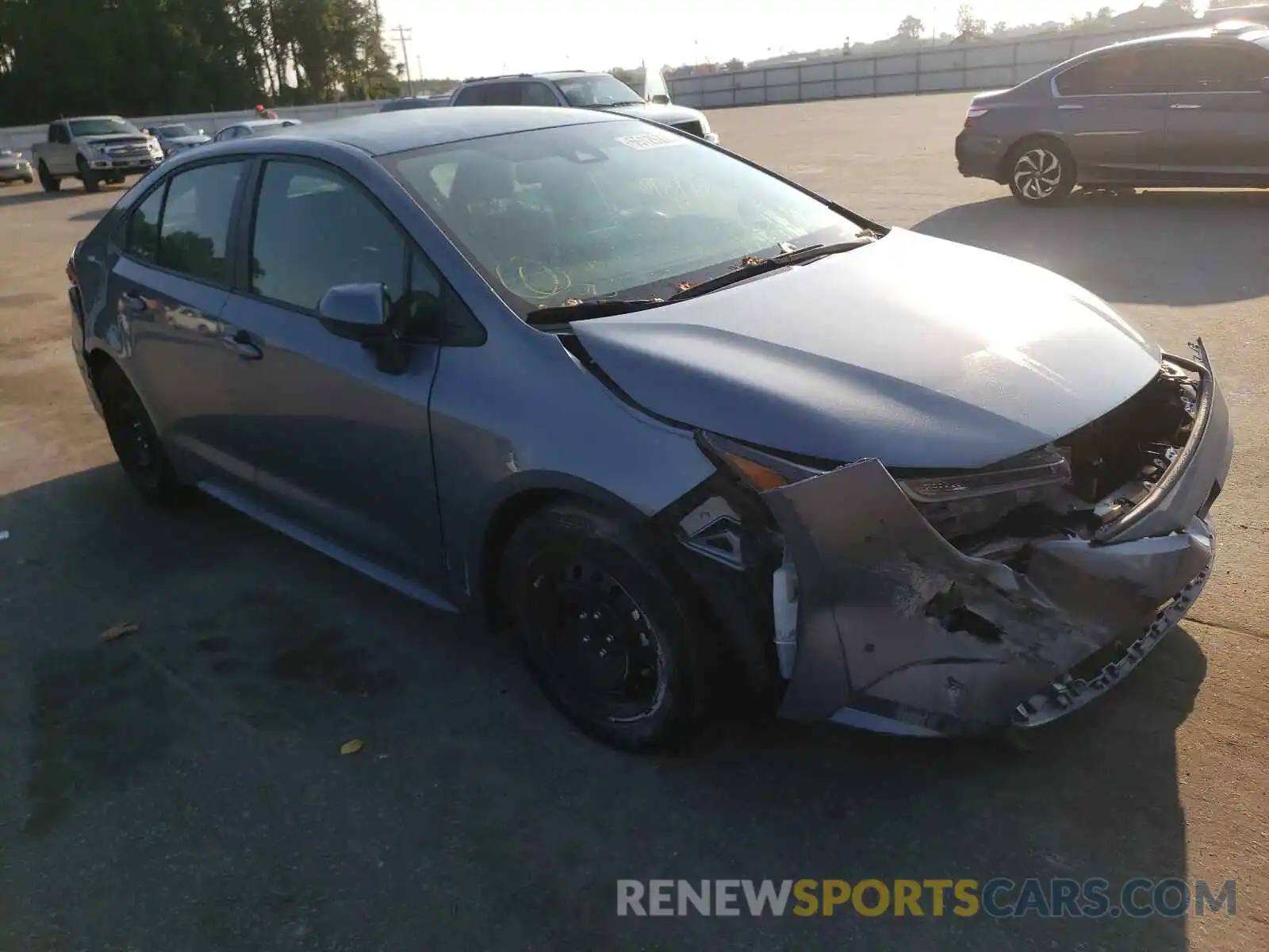 1 Photograph of a damaged car 5YFEPRAEXLP058983 TOYOTA COROLLA 2020