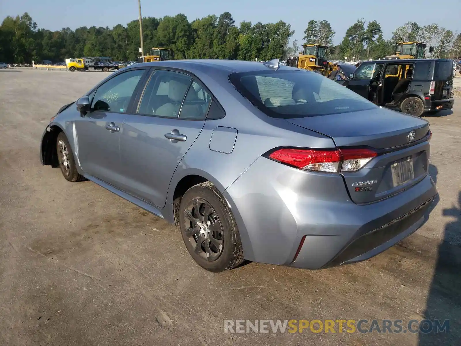 3 Photograph of a damaged car 5YFEPRAEXLP058983 TOYOTA COROLLA 2020