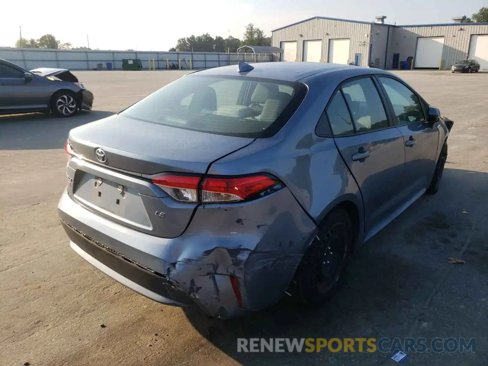 4 Photograph of a damaged car 5YFEPRAEXLP058983 TOYOTA COROLLA 2020