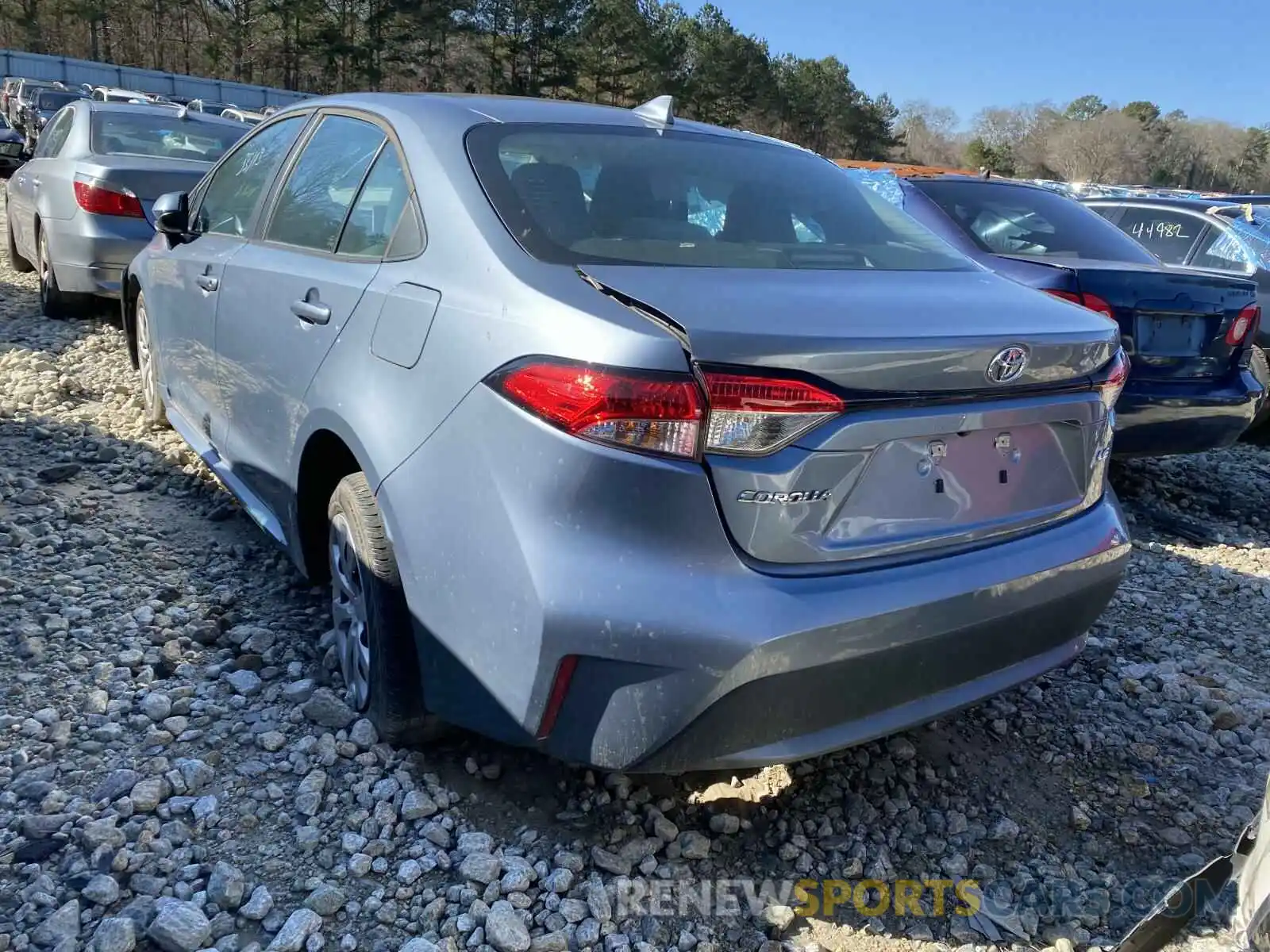 3 Photograph of a damaged car 5YFEPRAEXLP059034 TOYOTA COROLLA 2020