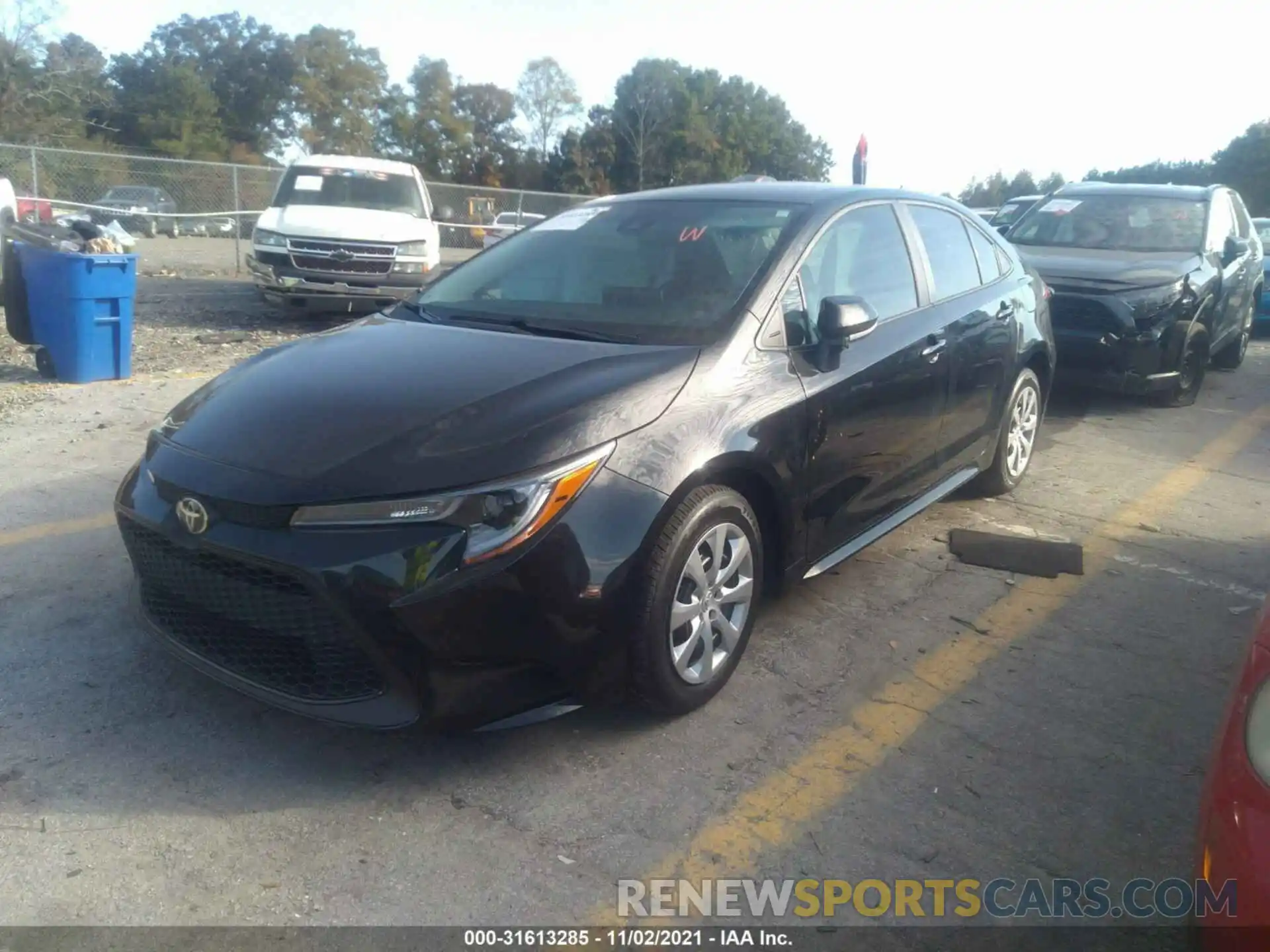 2 Photograph of a damaged car 5YFEPRAEXLP059504 TOYOTA COROLLA 2020