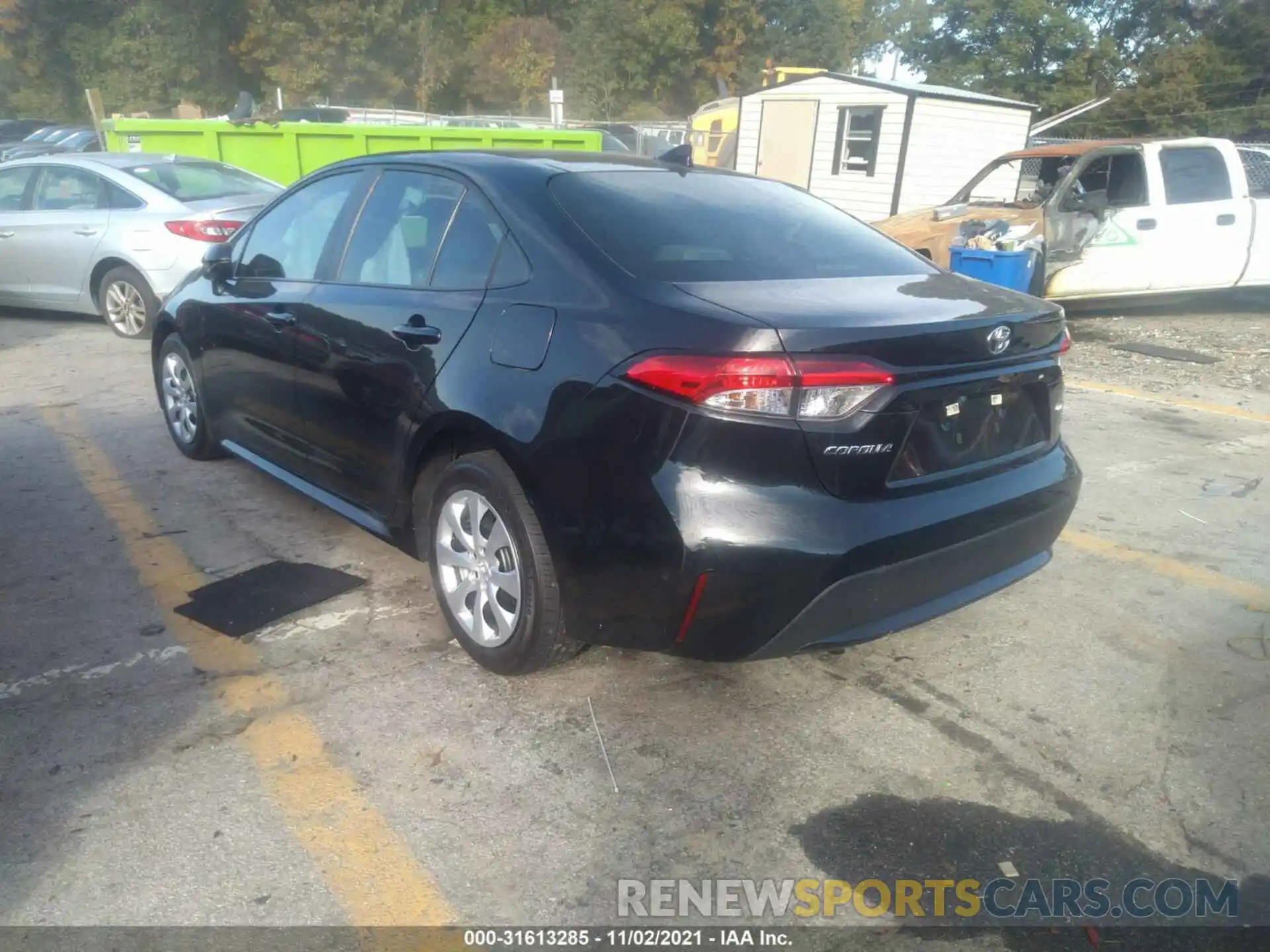 3 Photograph of a damaged car 5YFEPRAEXLP059504 TOYOTA COROLLA 2020