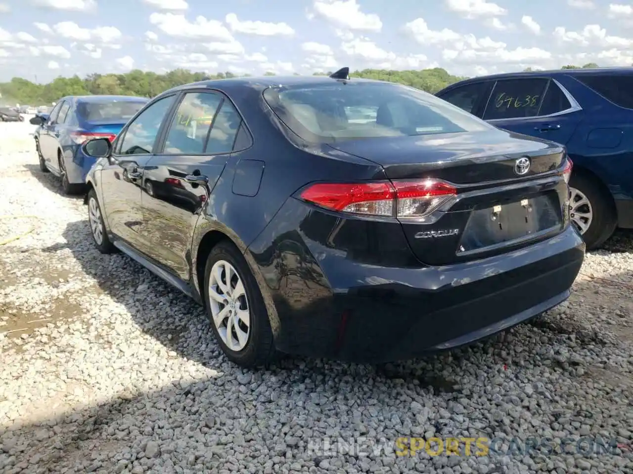 3 Photograph of a damaged car 5YFEPRAEXLP059745 TOYOTA COROLLA 2020