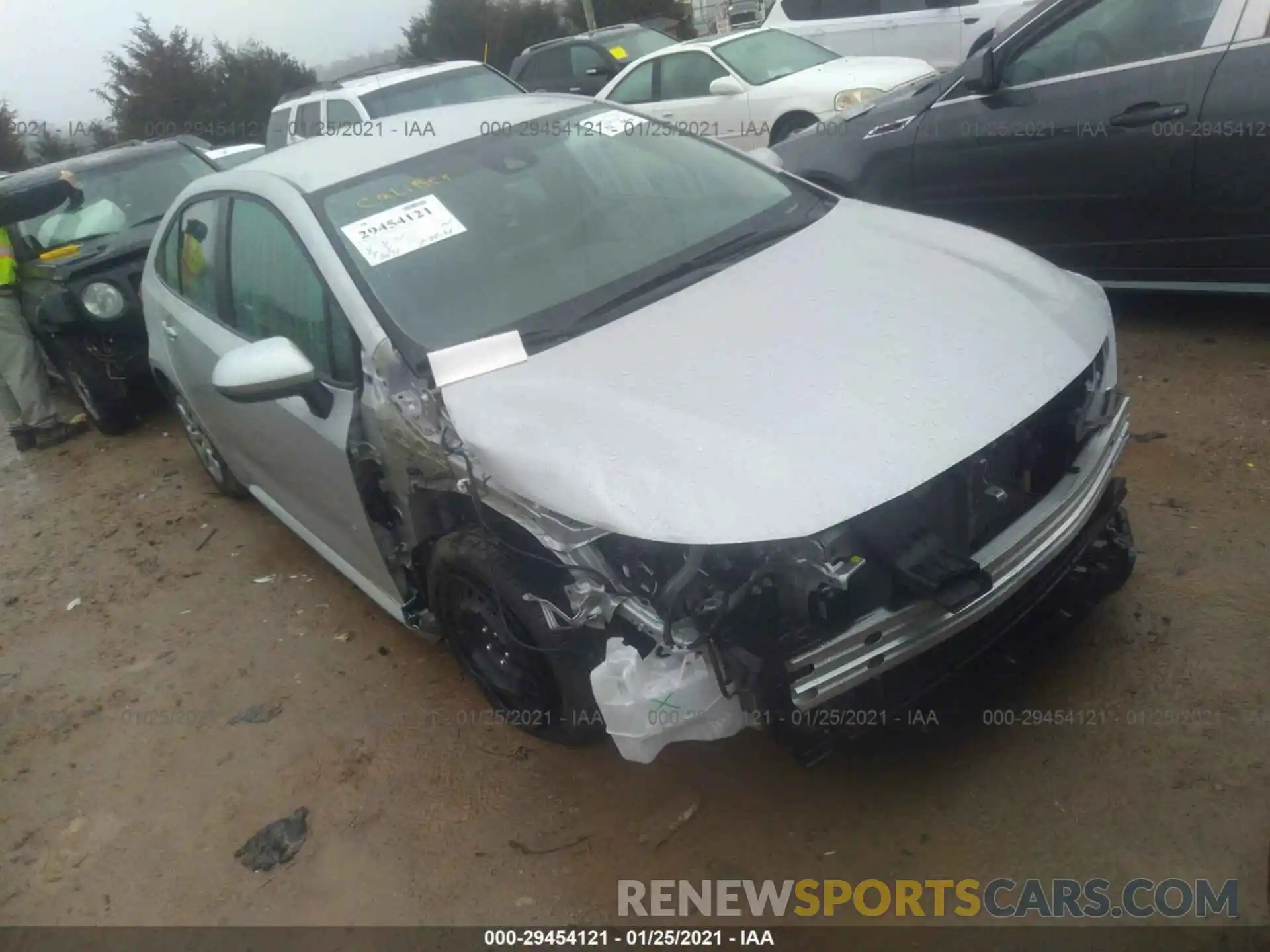 1 Photograph of a damaged car 5YFEPRAEXLP059809 TOYOTA COROLLA 2020