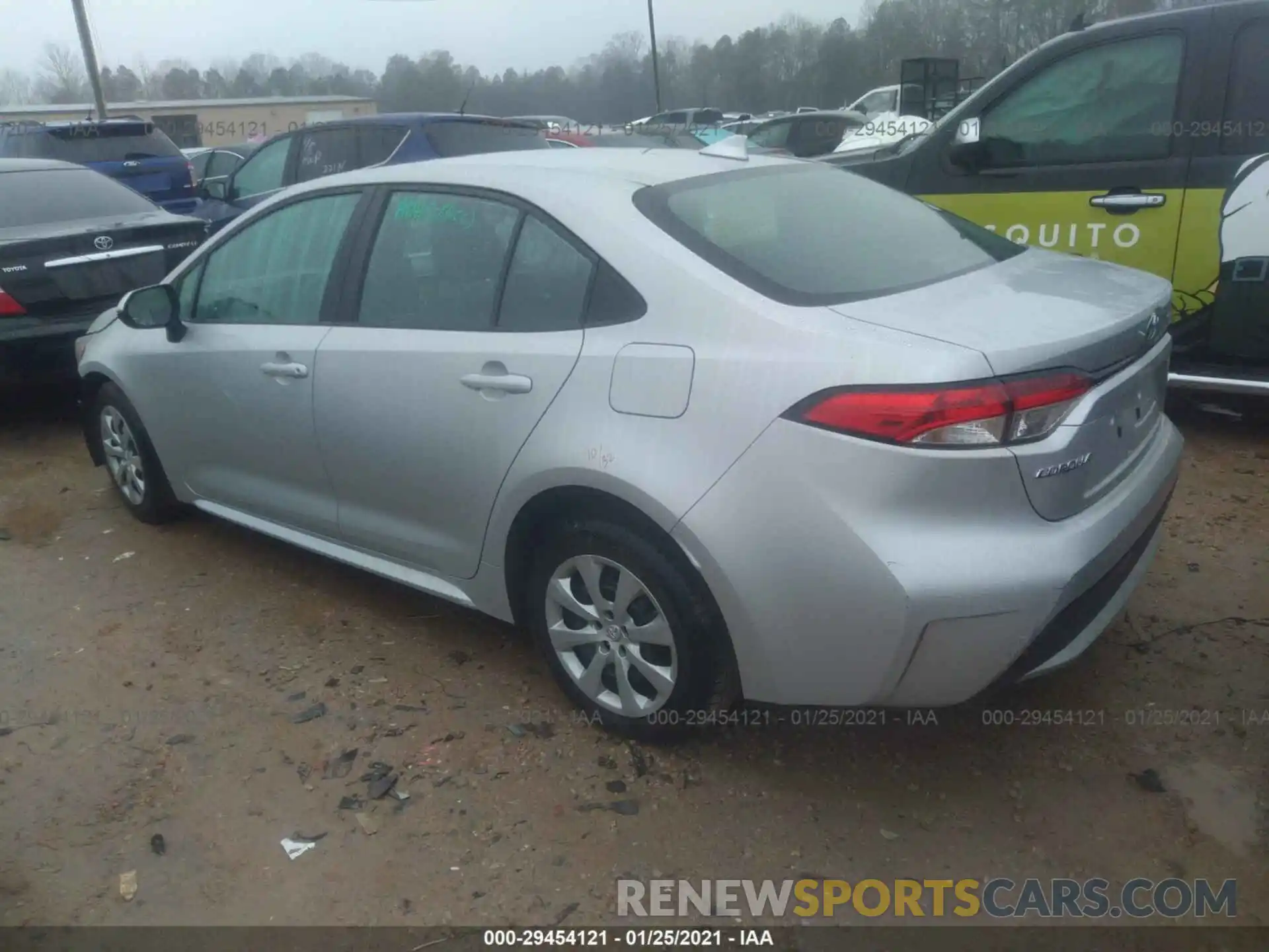 3 Photograph of a damaged car 5YFEPRAEXLP059809 TOYOTA COROLLA 2020