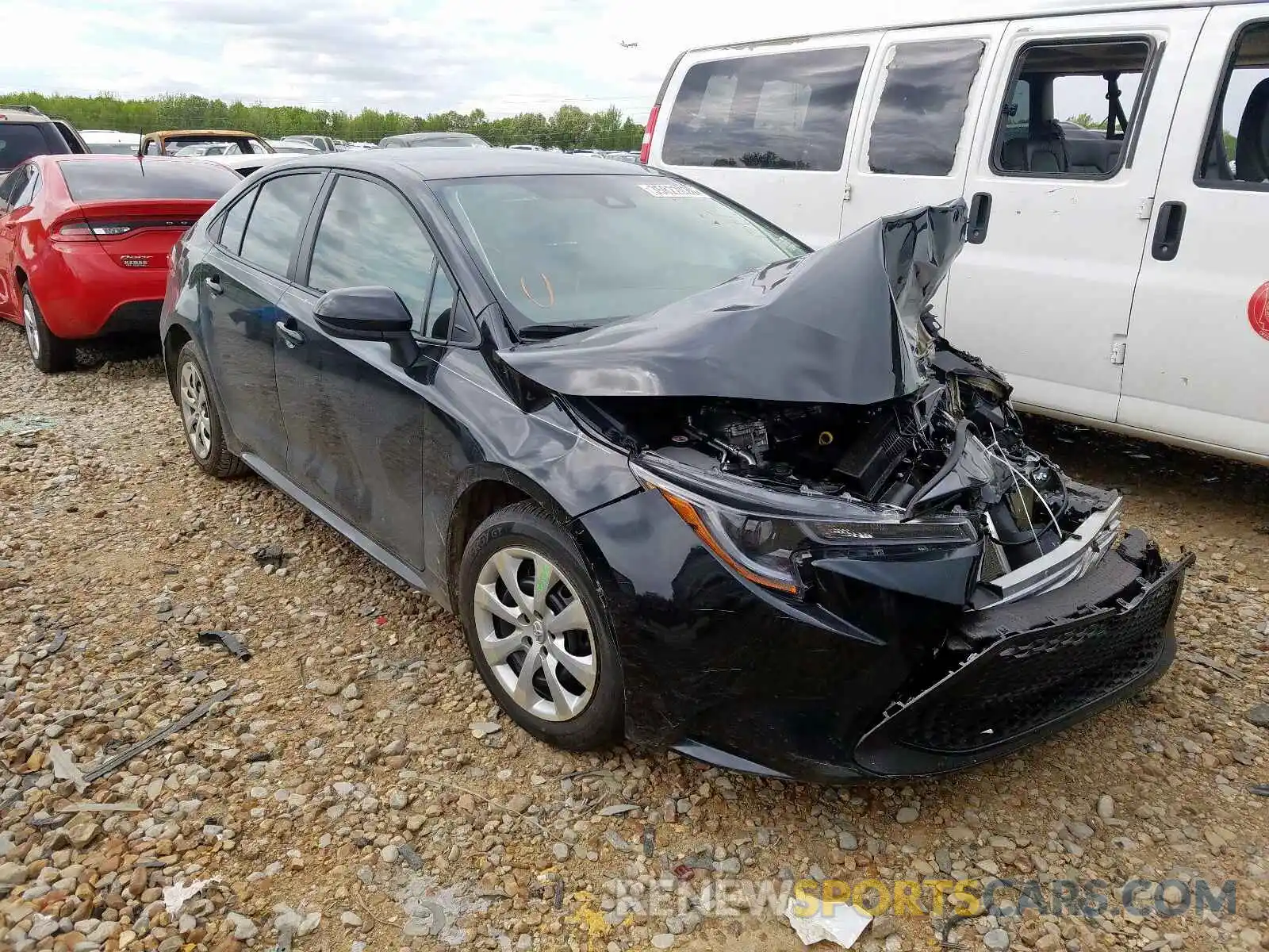 1 Фотография поврежденного автомобиля 5YFEPRAEXLP059941 TOYOTA COROLLA 2020