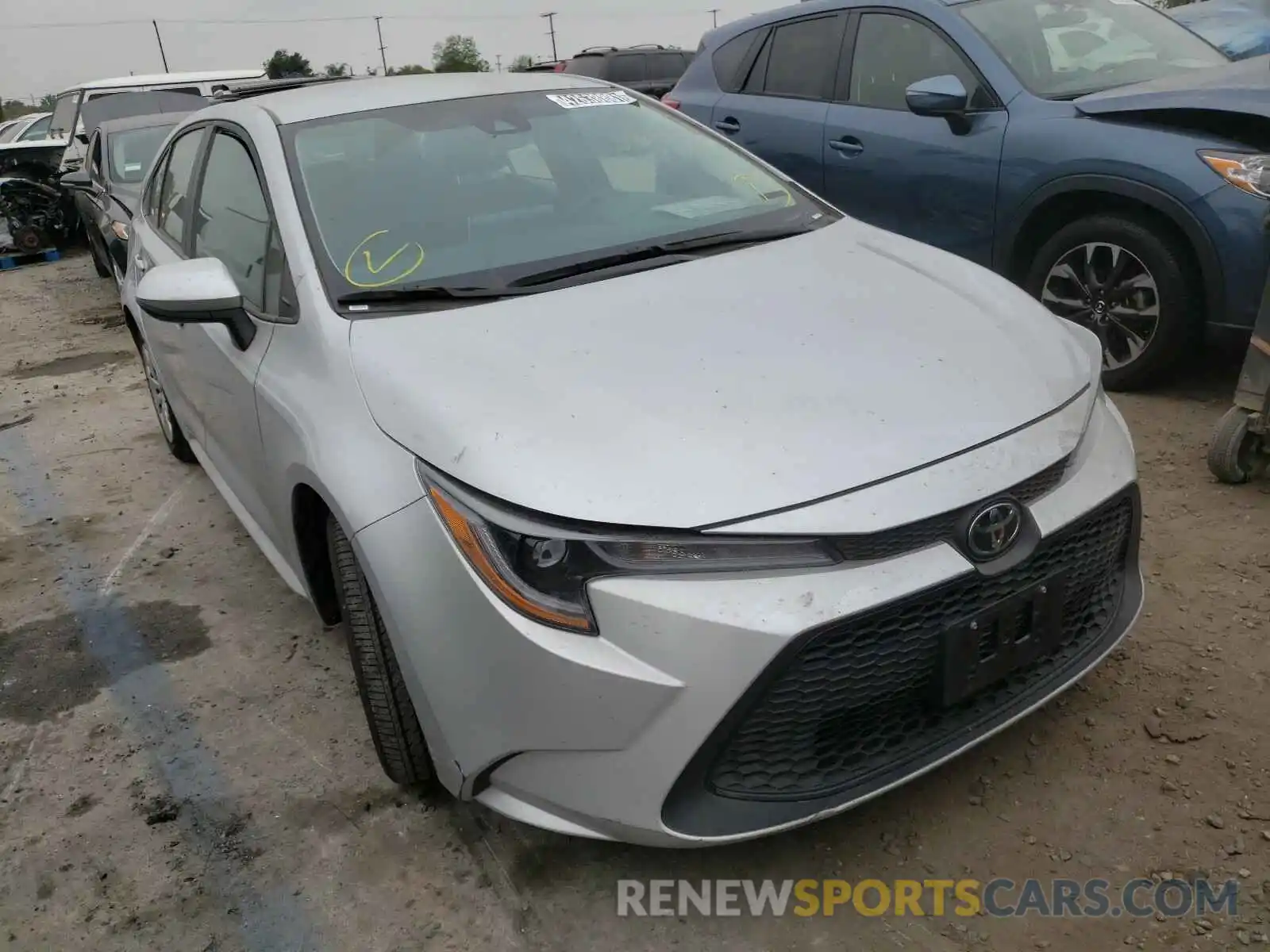 1 Photograph of a damaged car 5YFEPRAEXLP061723 TOYOTA COROLLA 2020