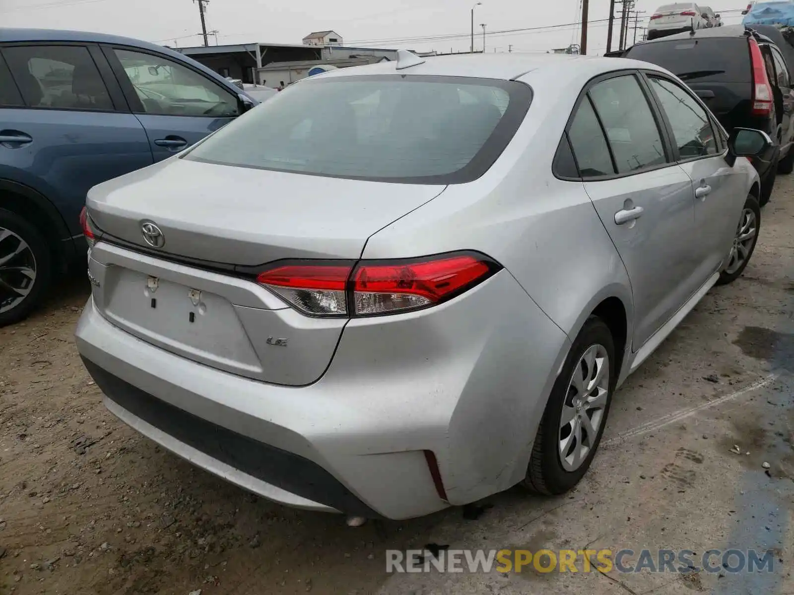 4 Photograph of a damaged car 5YFEPRAEXLP061723 TOYOTA COROLLA 2020