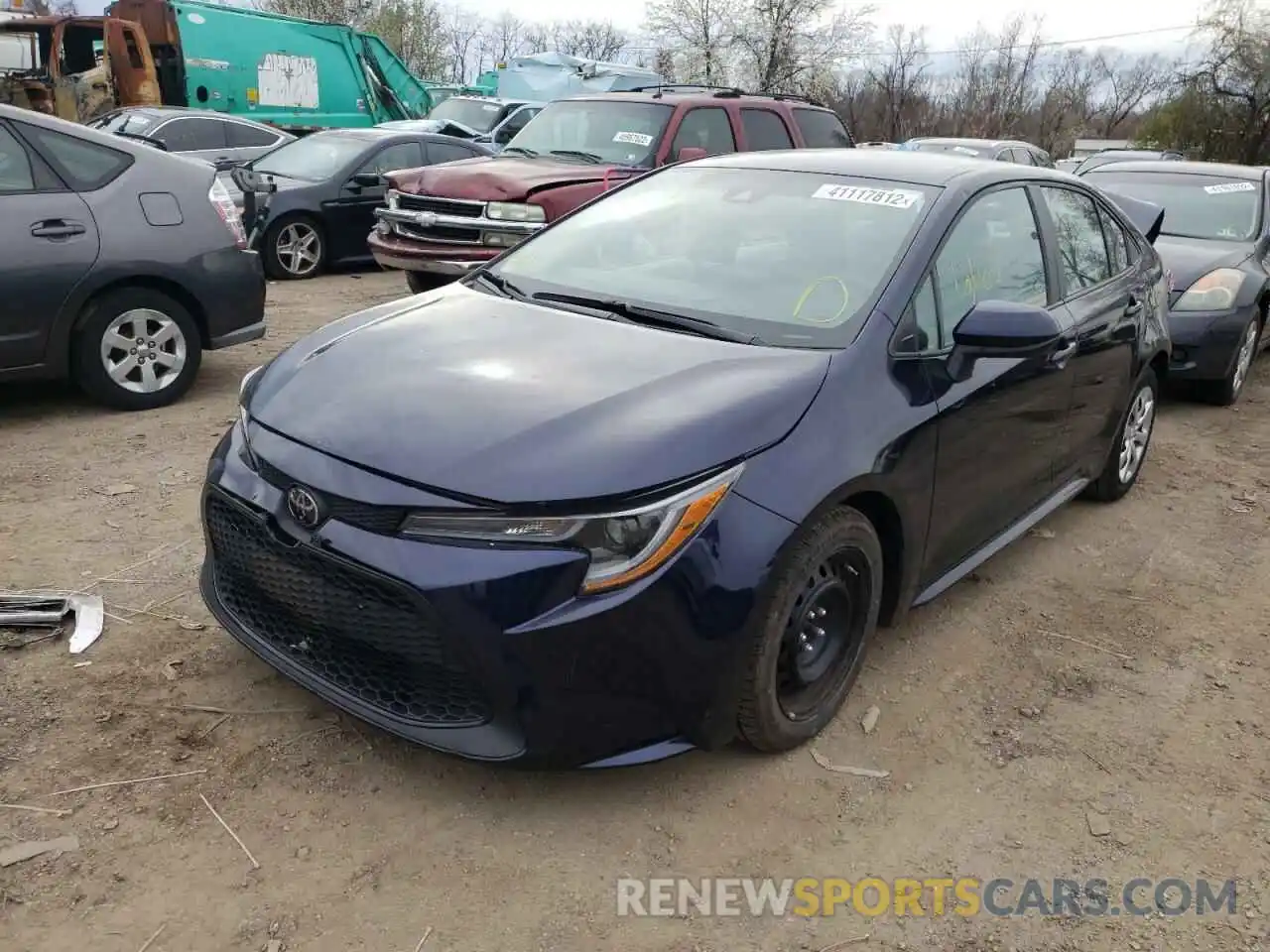 2 Photograph of a damaged car 5YFEPRAEXLP061866 TOYOTA COROLLA 2020