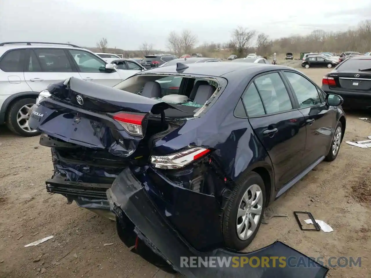 4 Photograph of a damaged car 5YFEPRAEXLP061866 TOYOTA COROLLA 2020