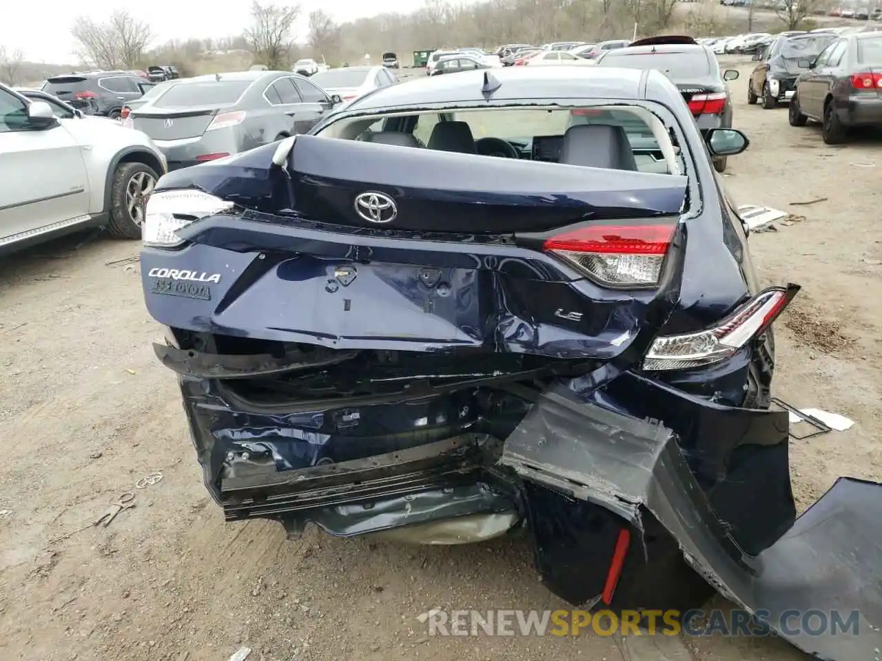 9 Photograph of a damaged car 5YFEPRAEXLP061866 TOYOTA COROLLA 2020