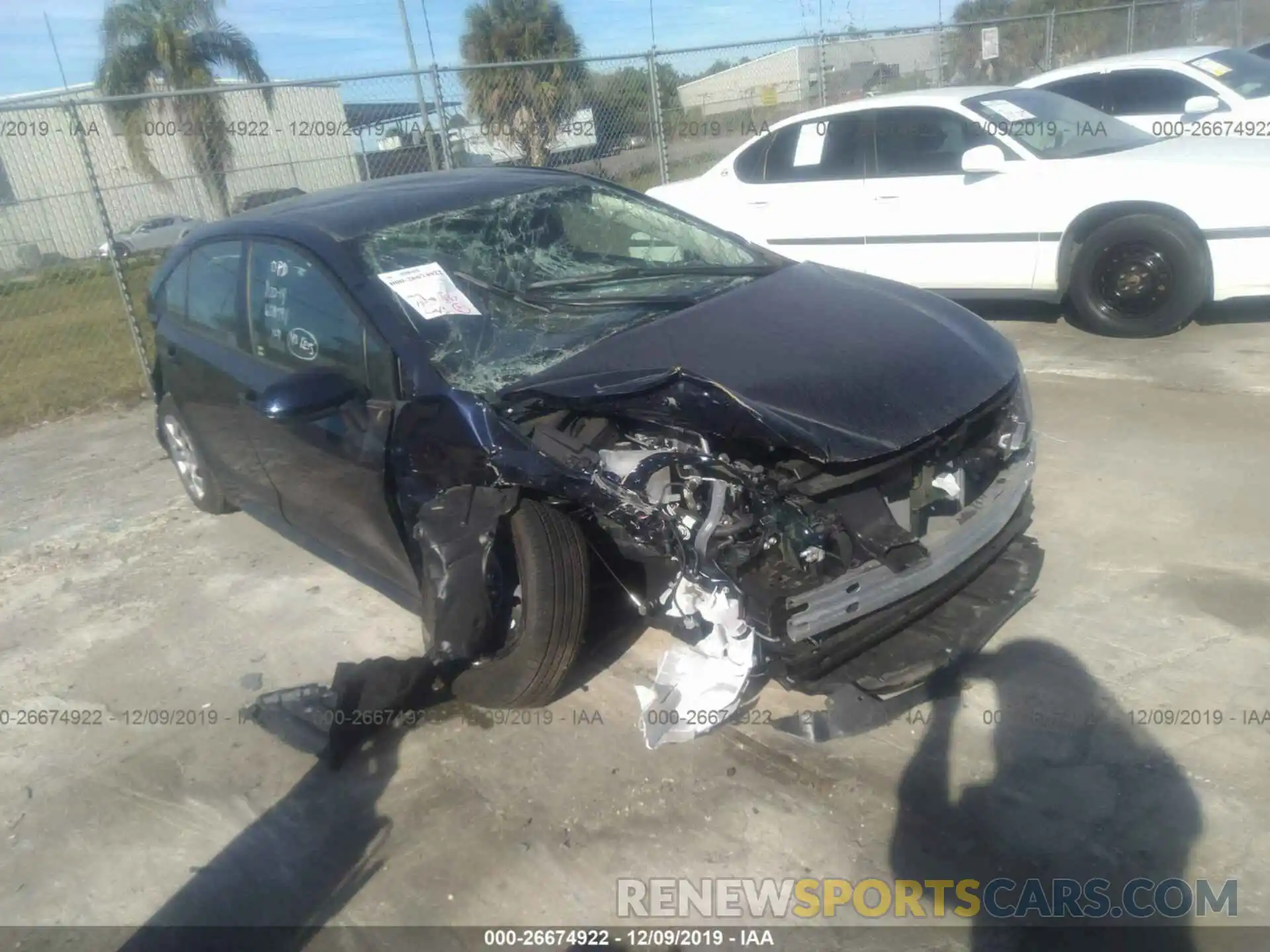 1 Photograph of a damaged car 5YFEPRAEXLP061950 TOYOTA COROLLA 2020